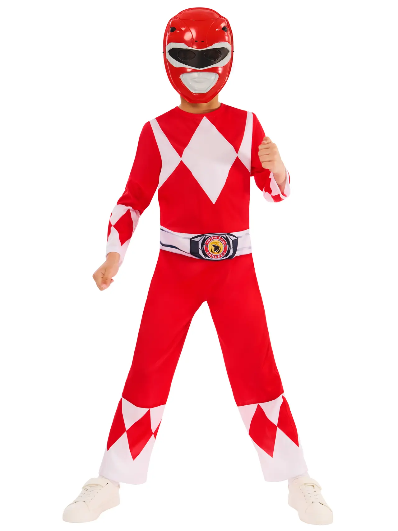 Power Rangers Rød Ranger – kostume til drenge