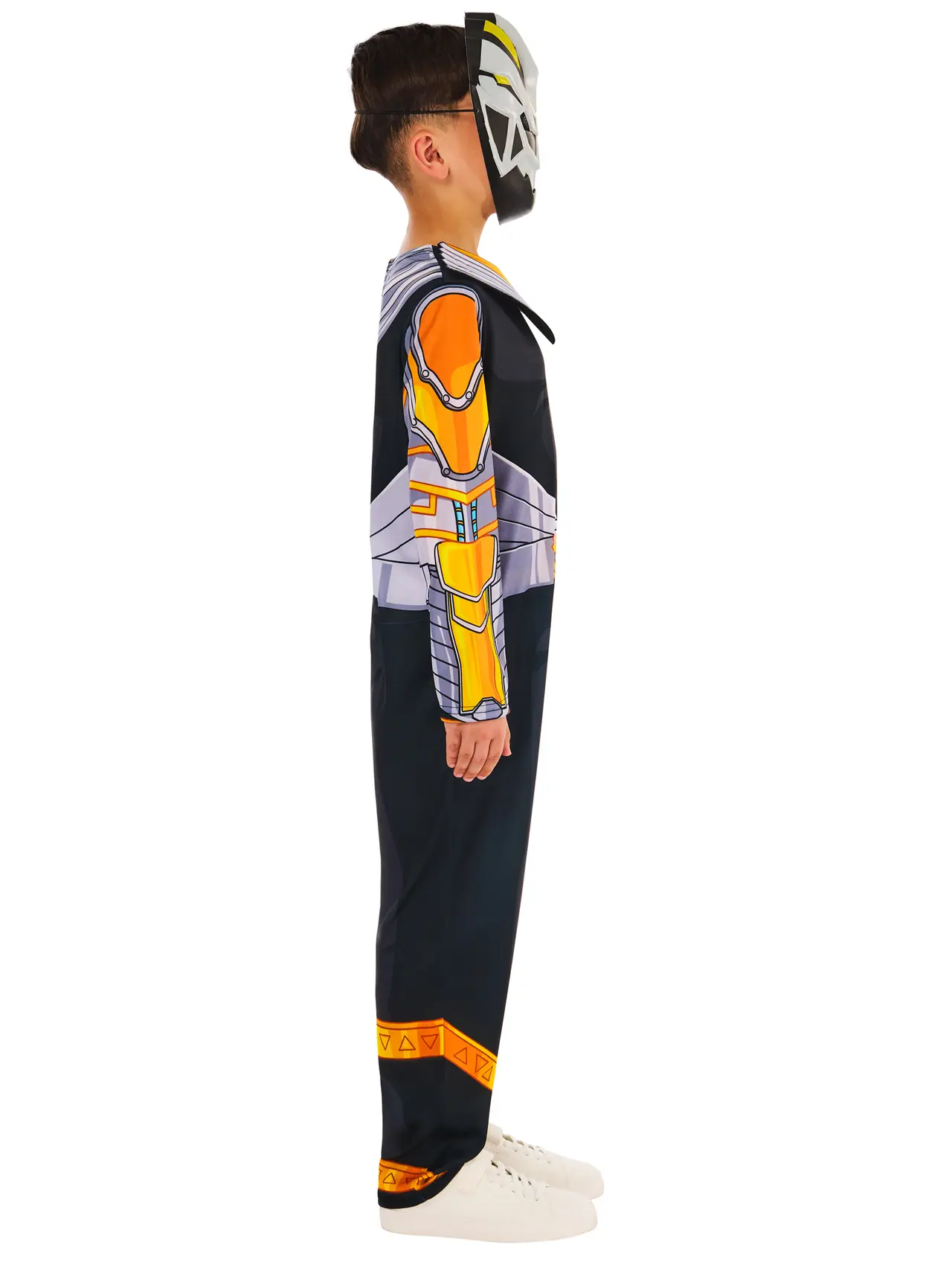 Power Rangers Cosmic Fury Black Ranger – kostume til børn