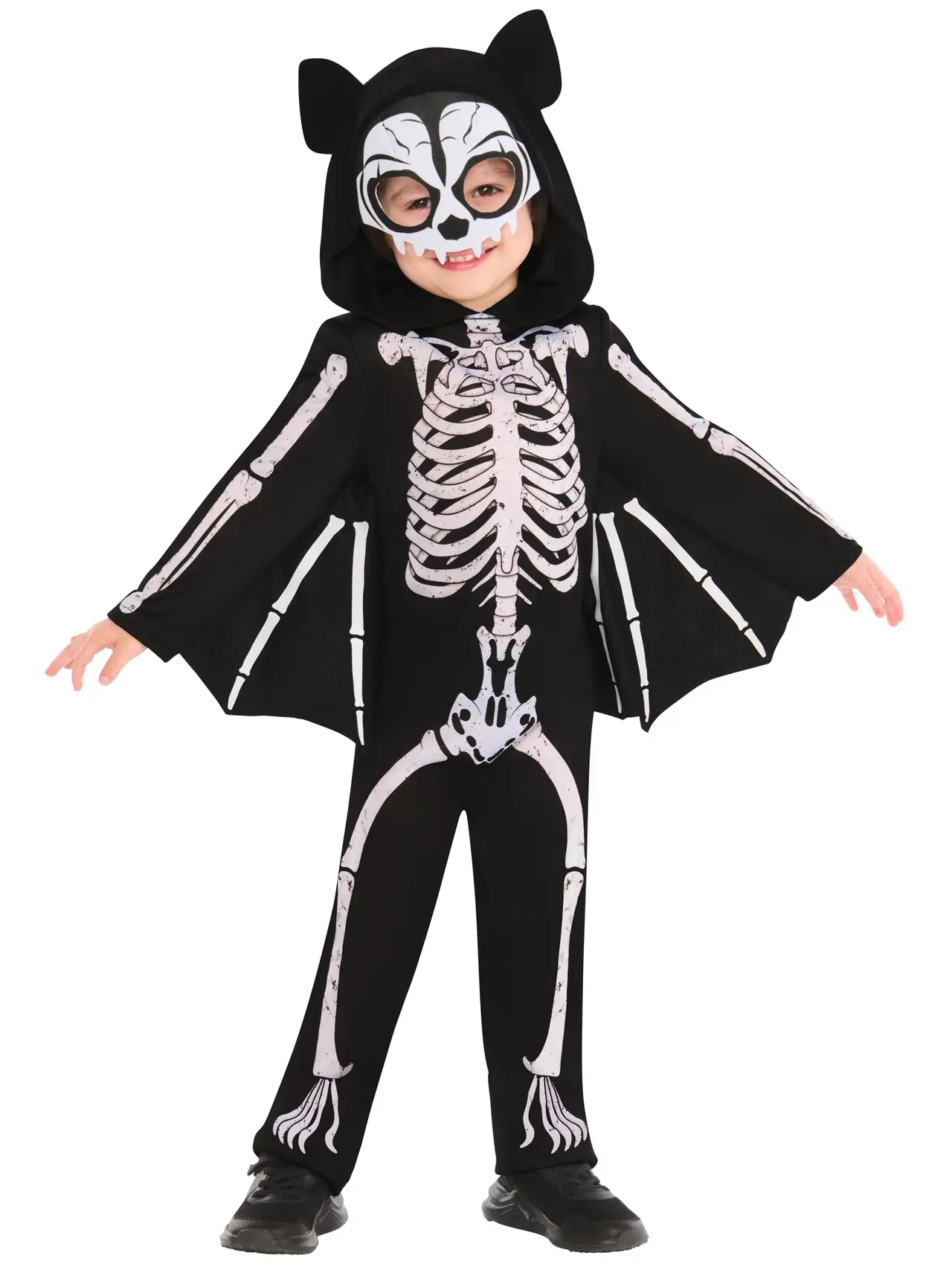Skeletflagermus – kostume til børn