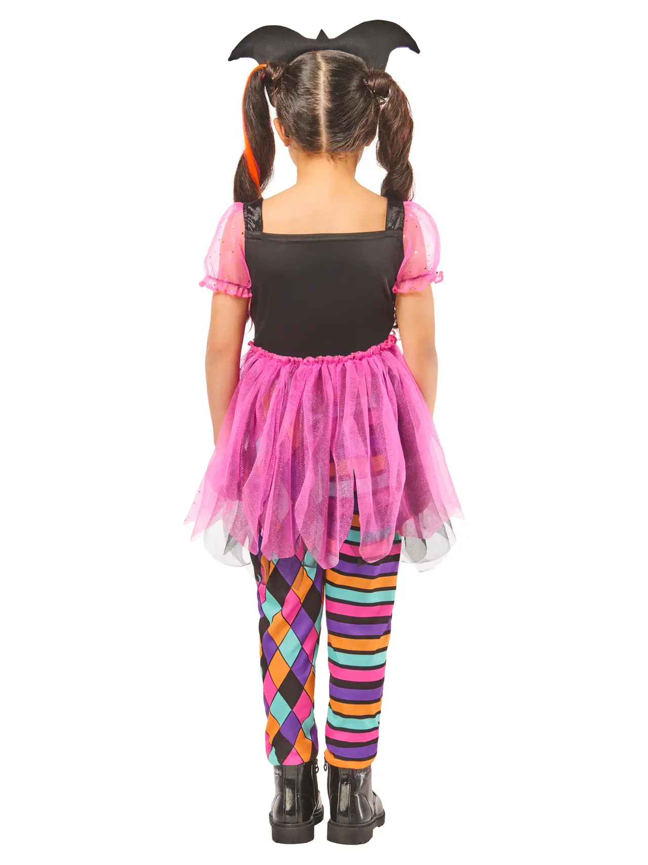 Harlekinpige – kostume til piger