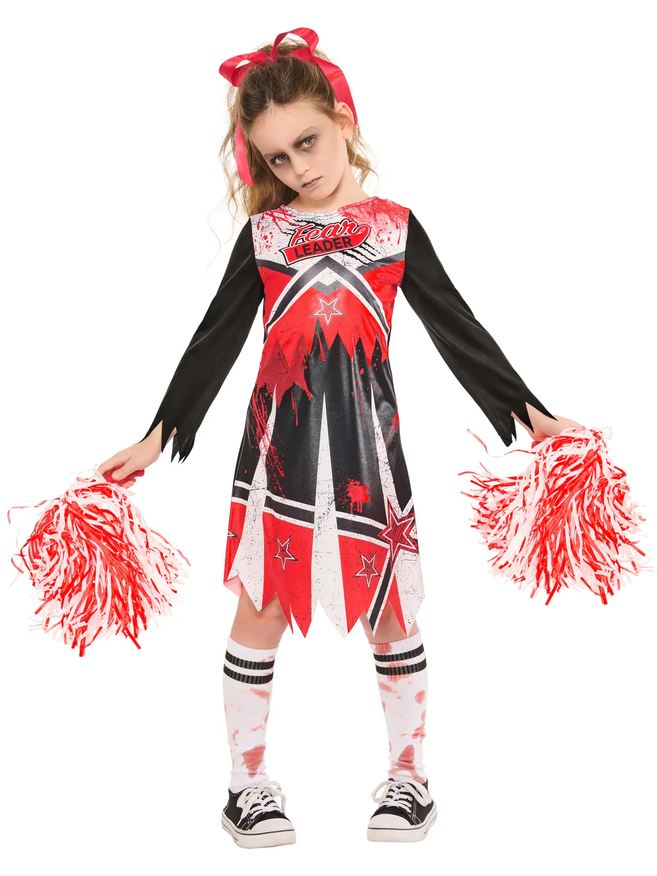 Zombiecheerleader – kostume til piger