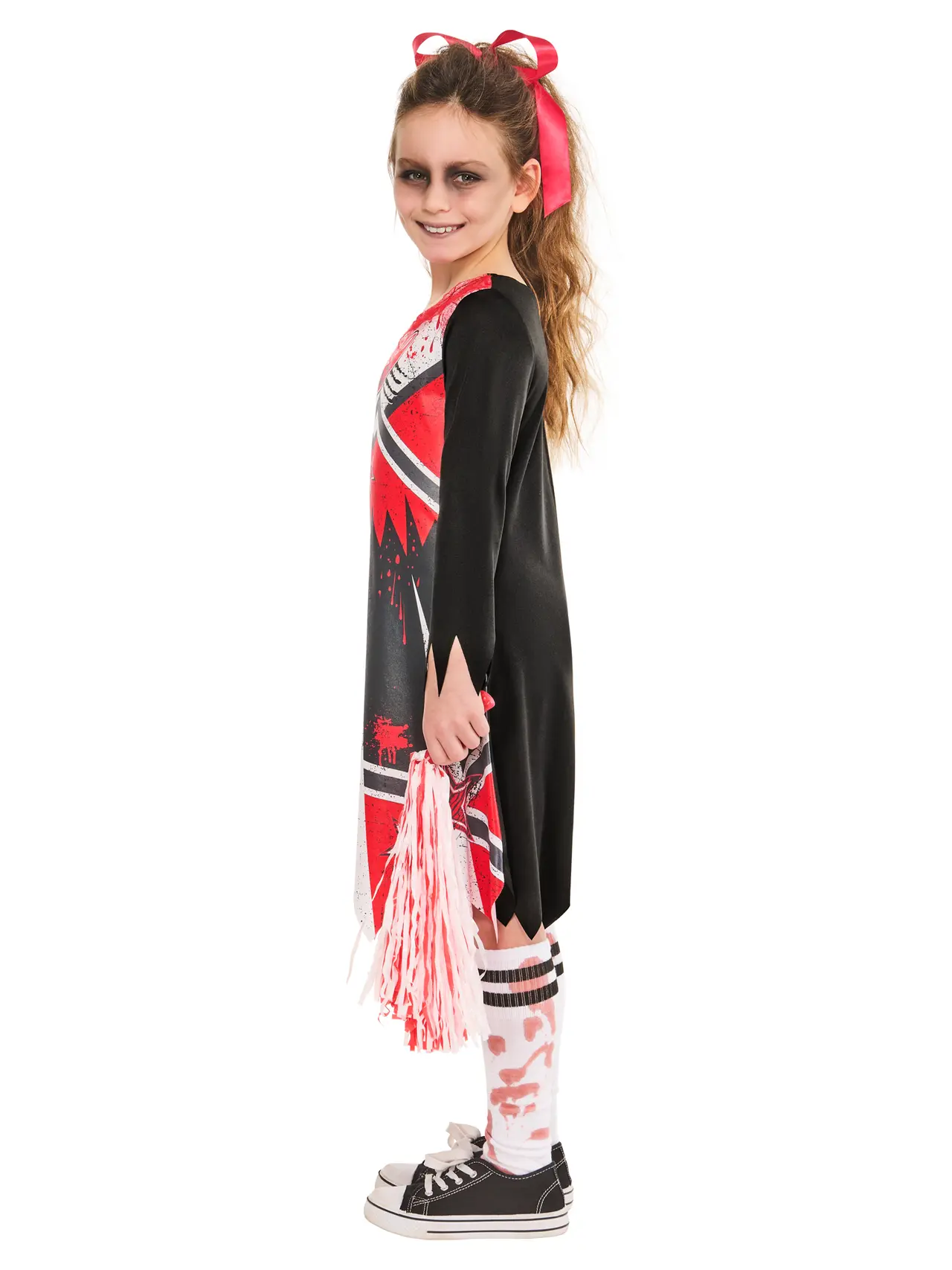 Zombiecheerleader – kostume til piger