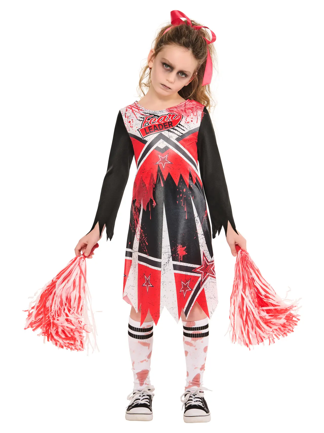 Zombiecheerleader – kostume til piger