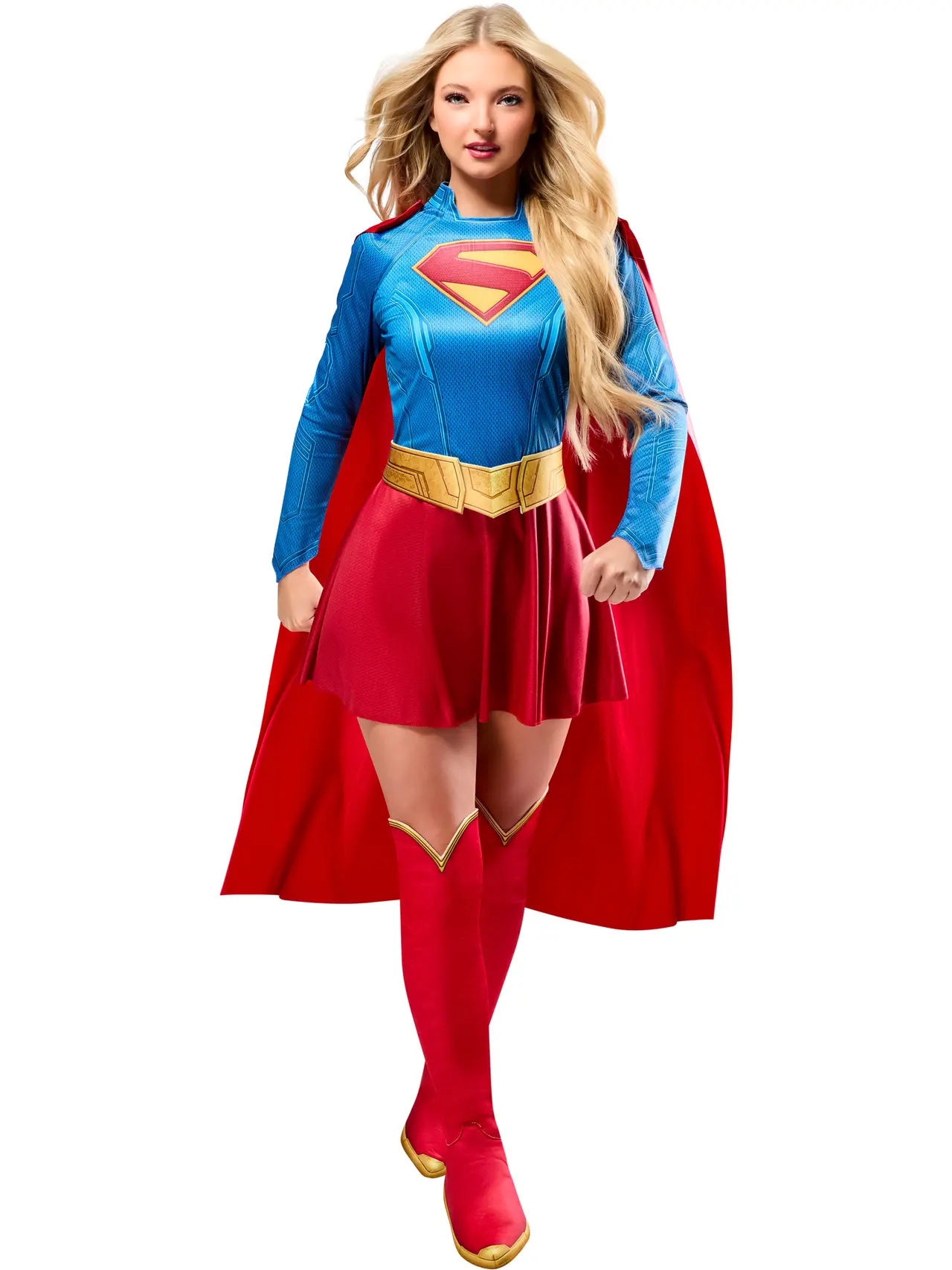 Supergirl deluxe – kostume til damer