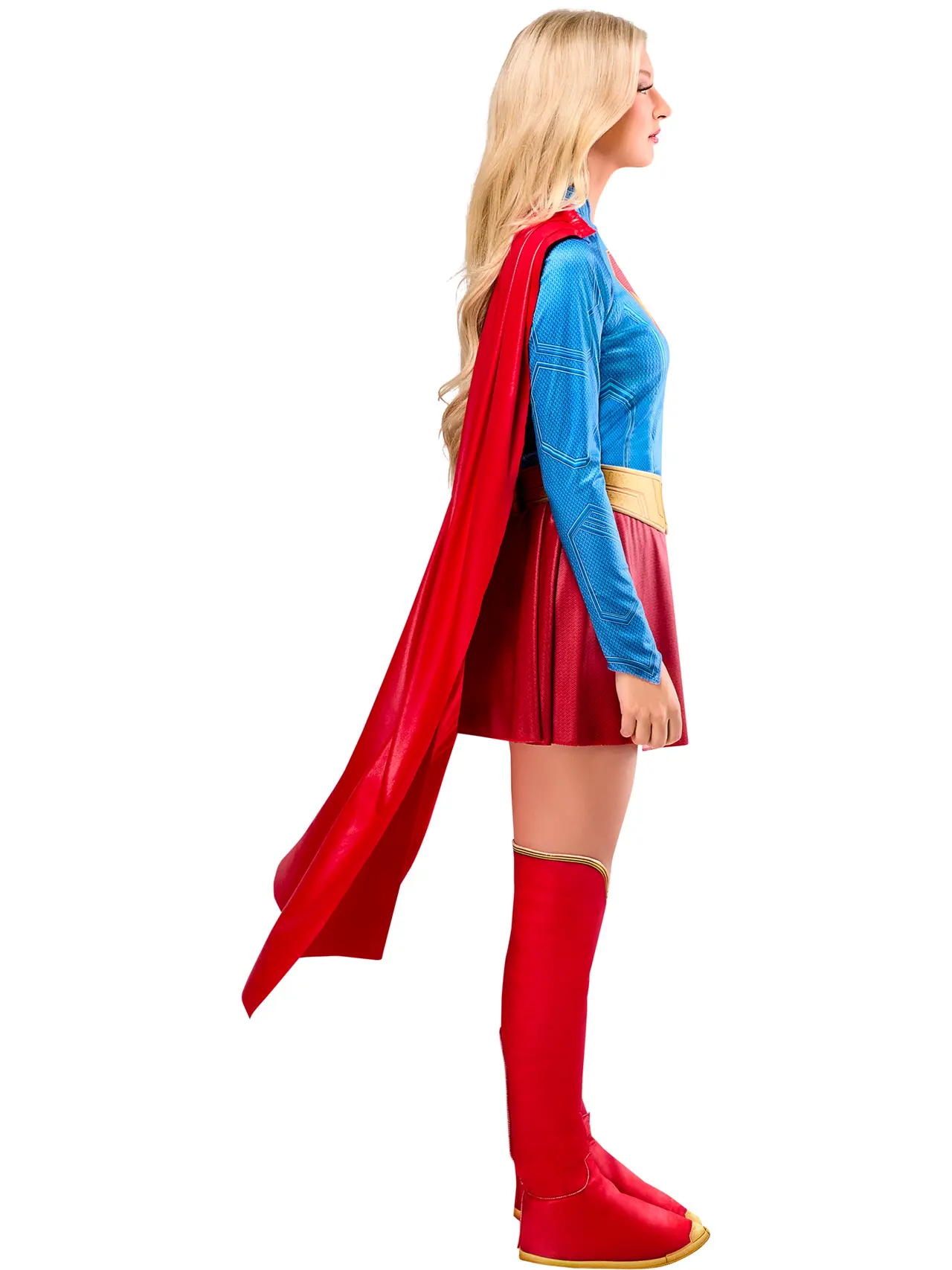 Supergirl deluxe – kostume til damer