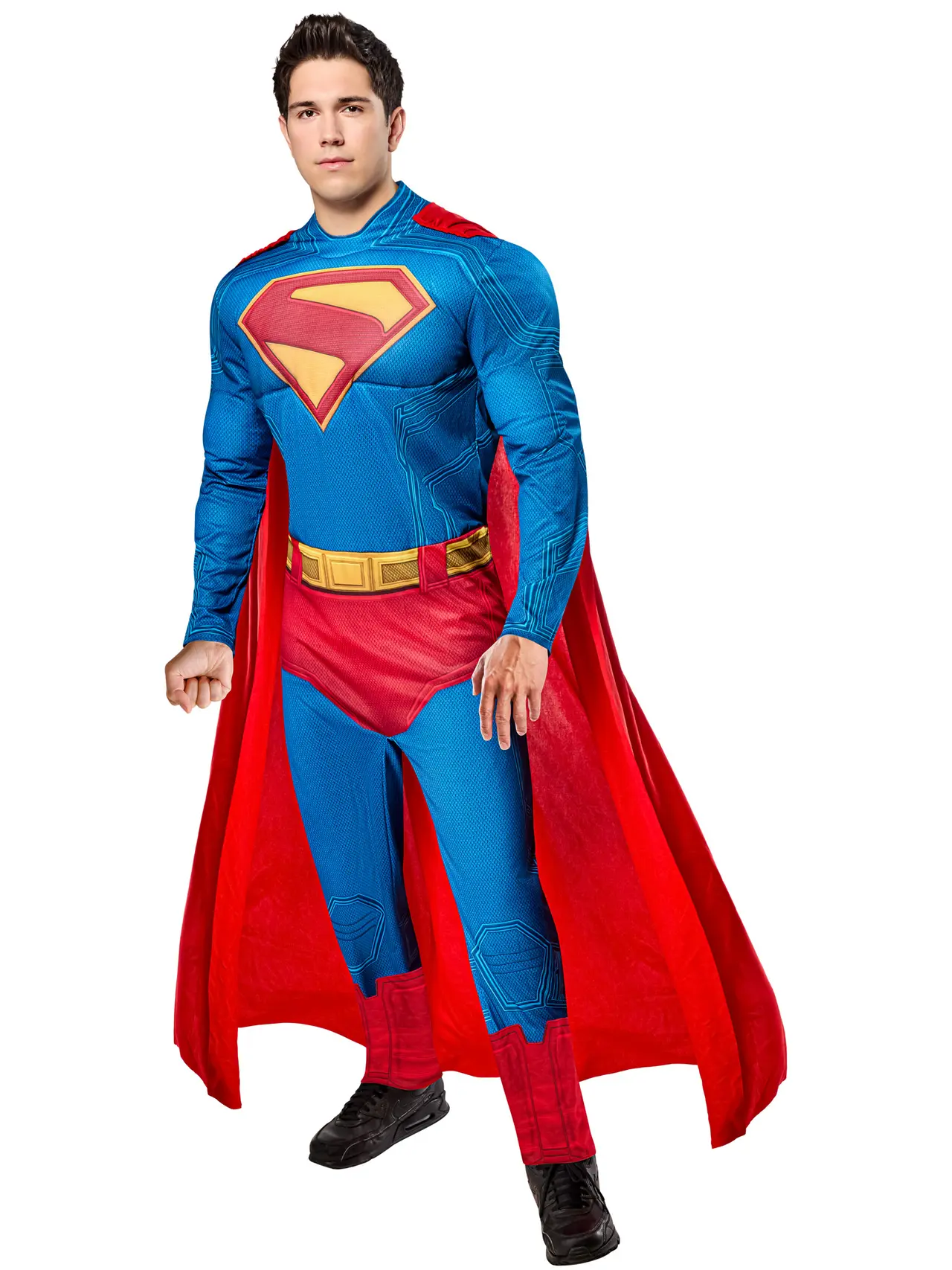 Superman Deluxe – kostume til herrer, S-XL