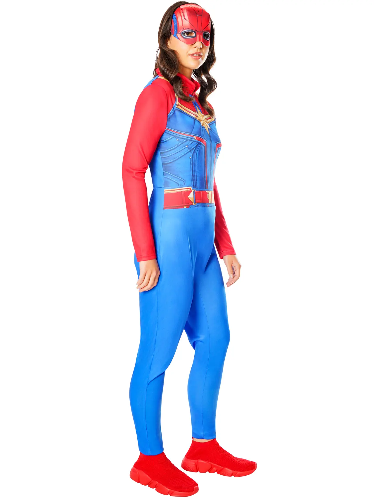 Captain Marvel – kostume til voksne