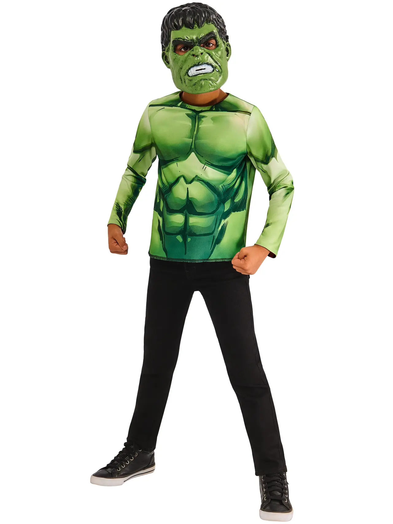 Hulk og Red Hulk vendbar top – kostume til børn