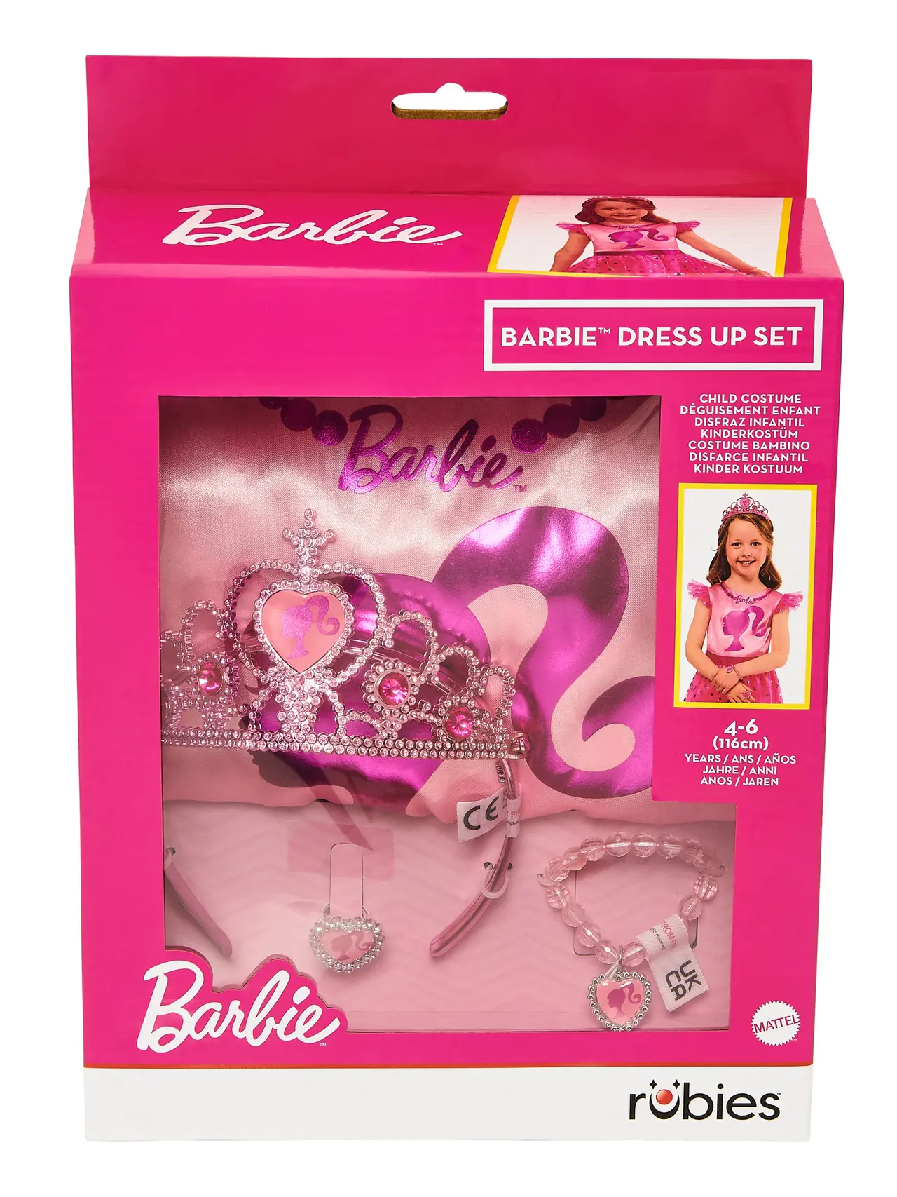 Barbie udklædningssæt – kostume til piger