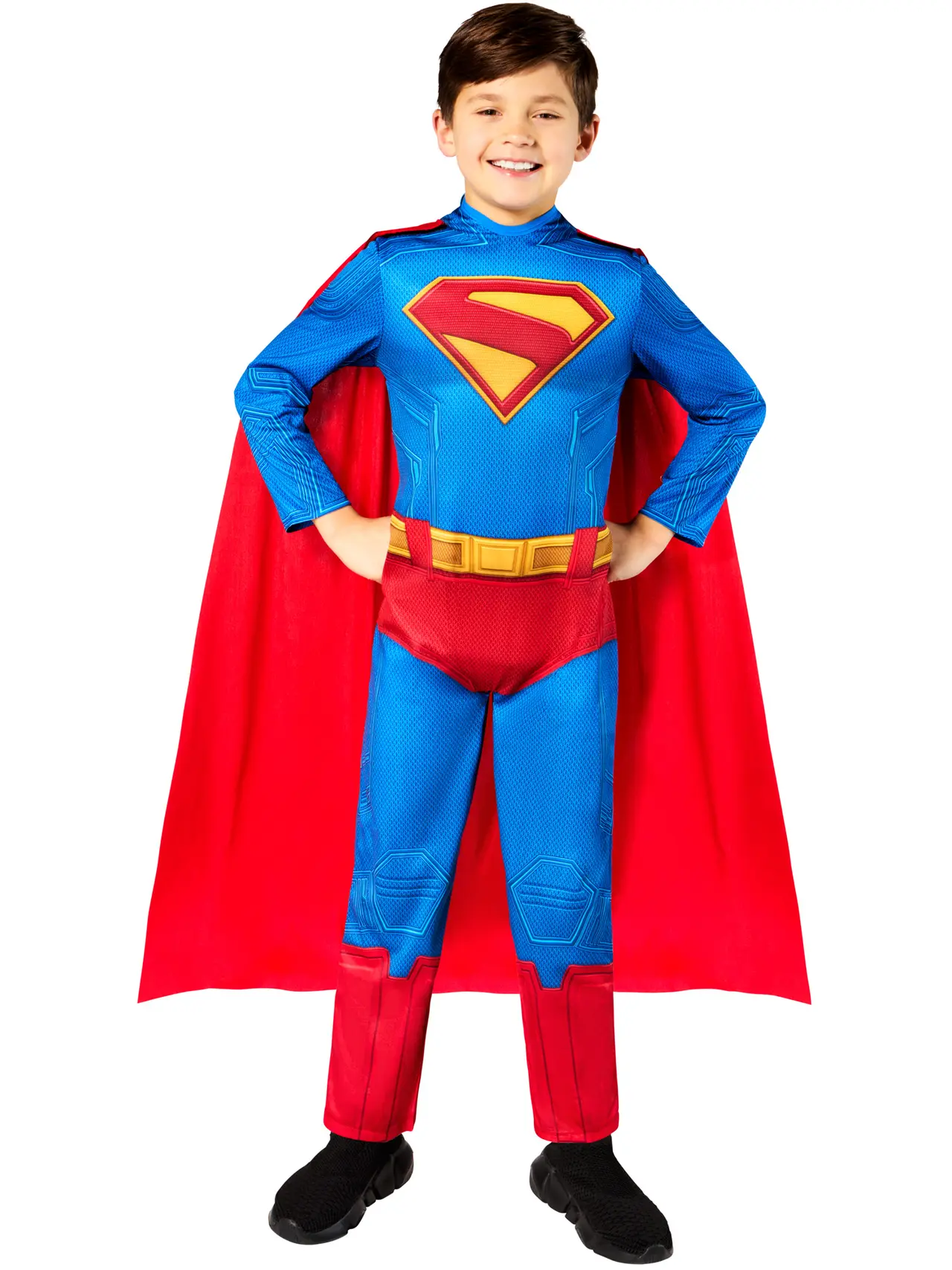 Superman – kostume til drenge, XS-M