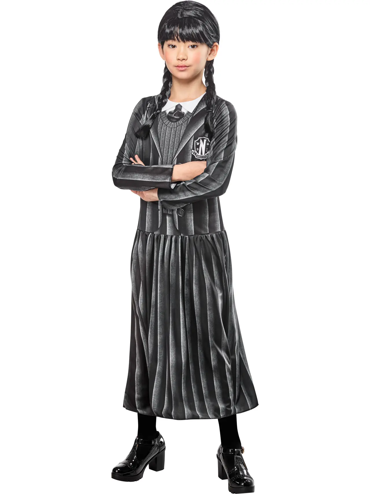 Wednesday Addams Nevermore-kjole – kostume til piger