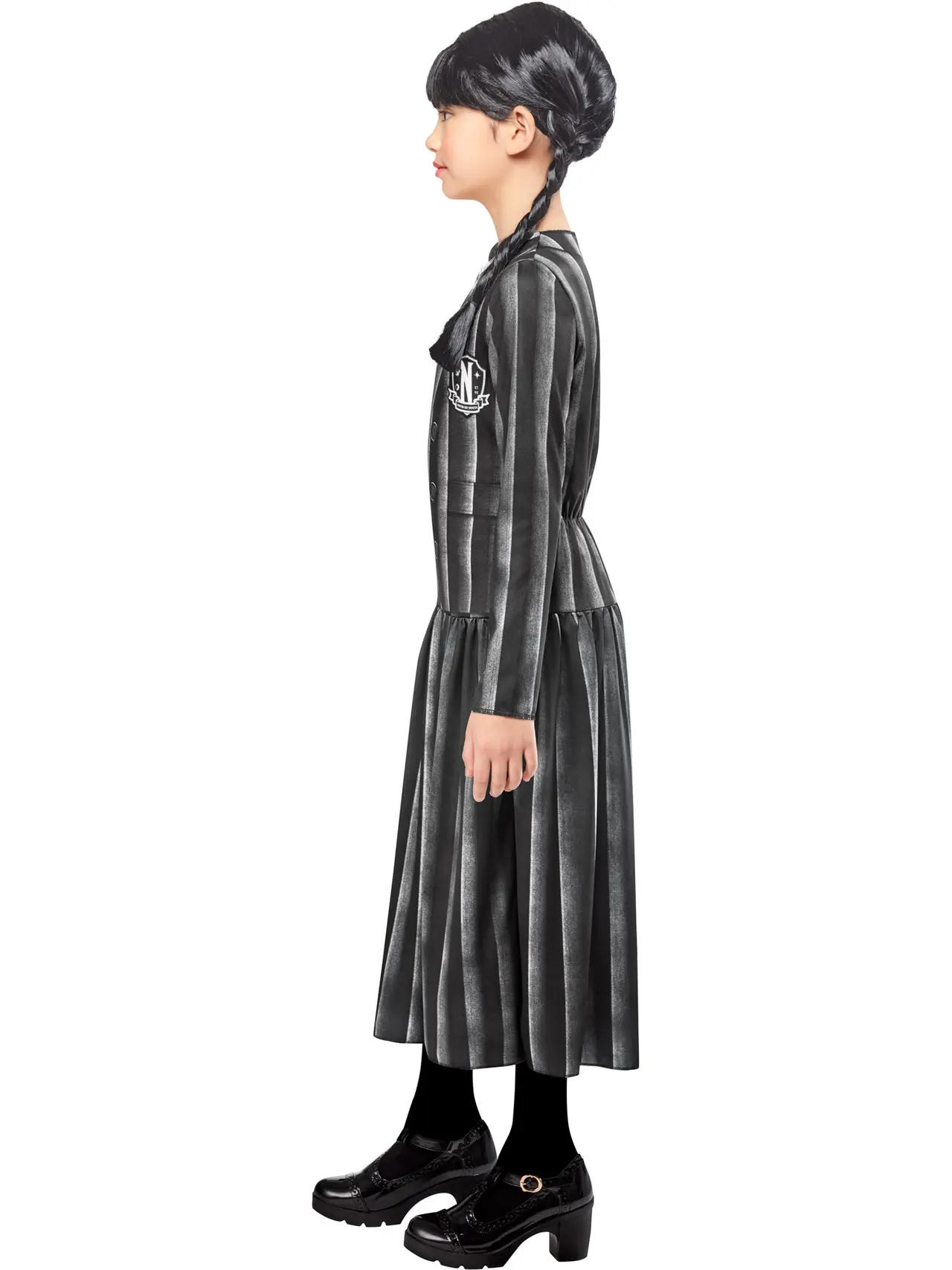 Wednesday Addams Nevermore-kjole – kostume til piger