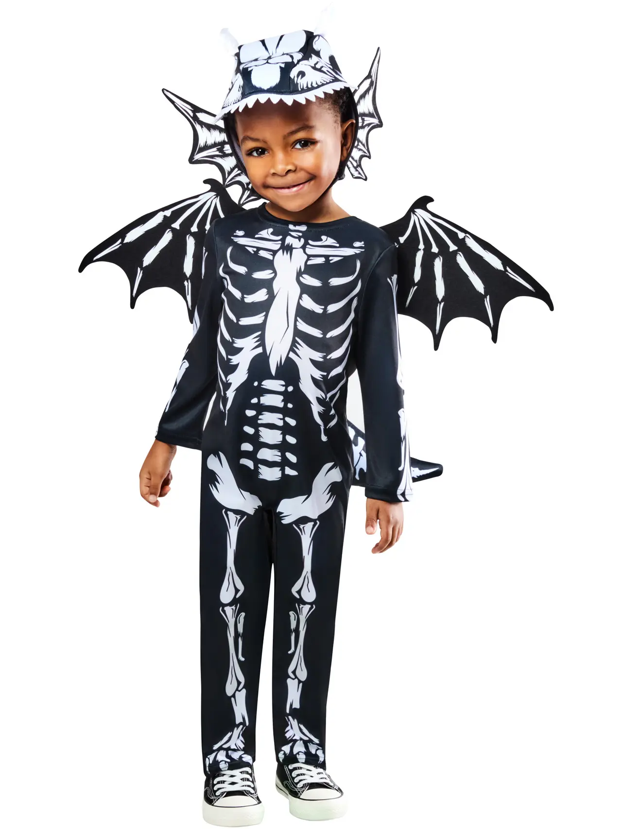 Skeletdrage – kostume til børn