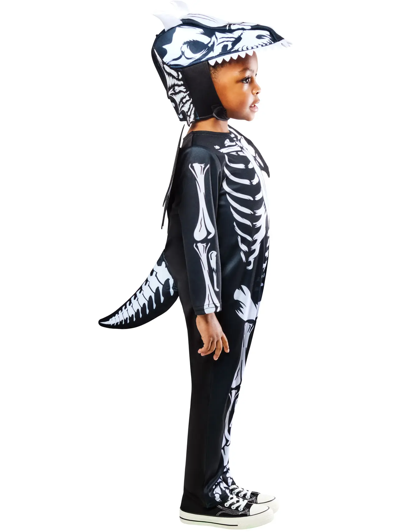 Skeletdrage – kostume til børn