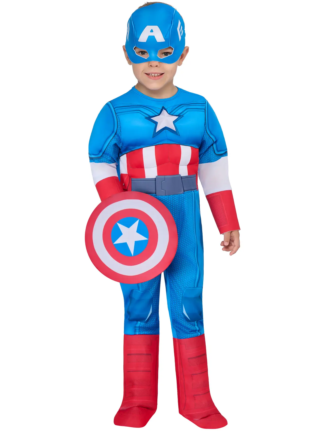 Captain America deluxe – kostume til drenge