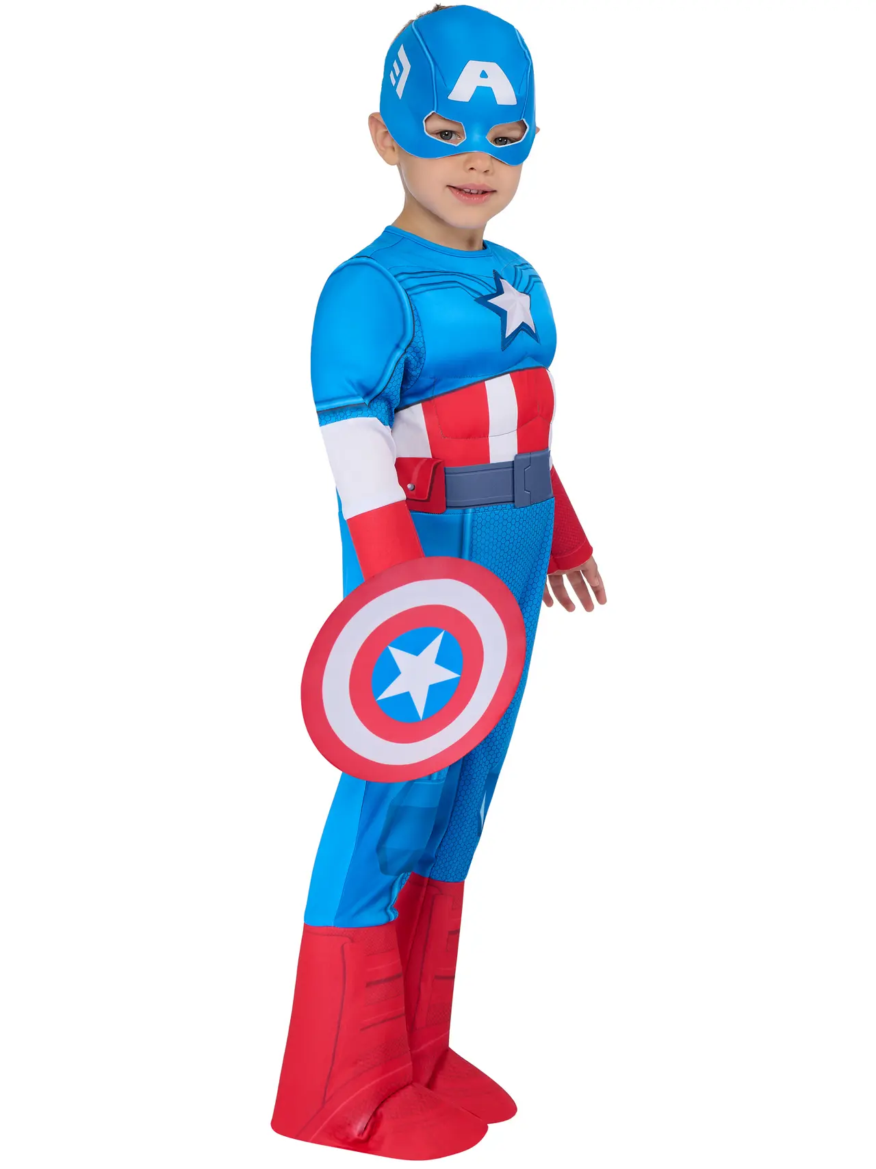 Captain America deluxe – kostume til drenge