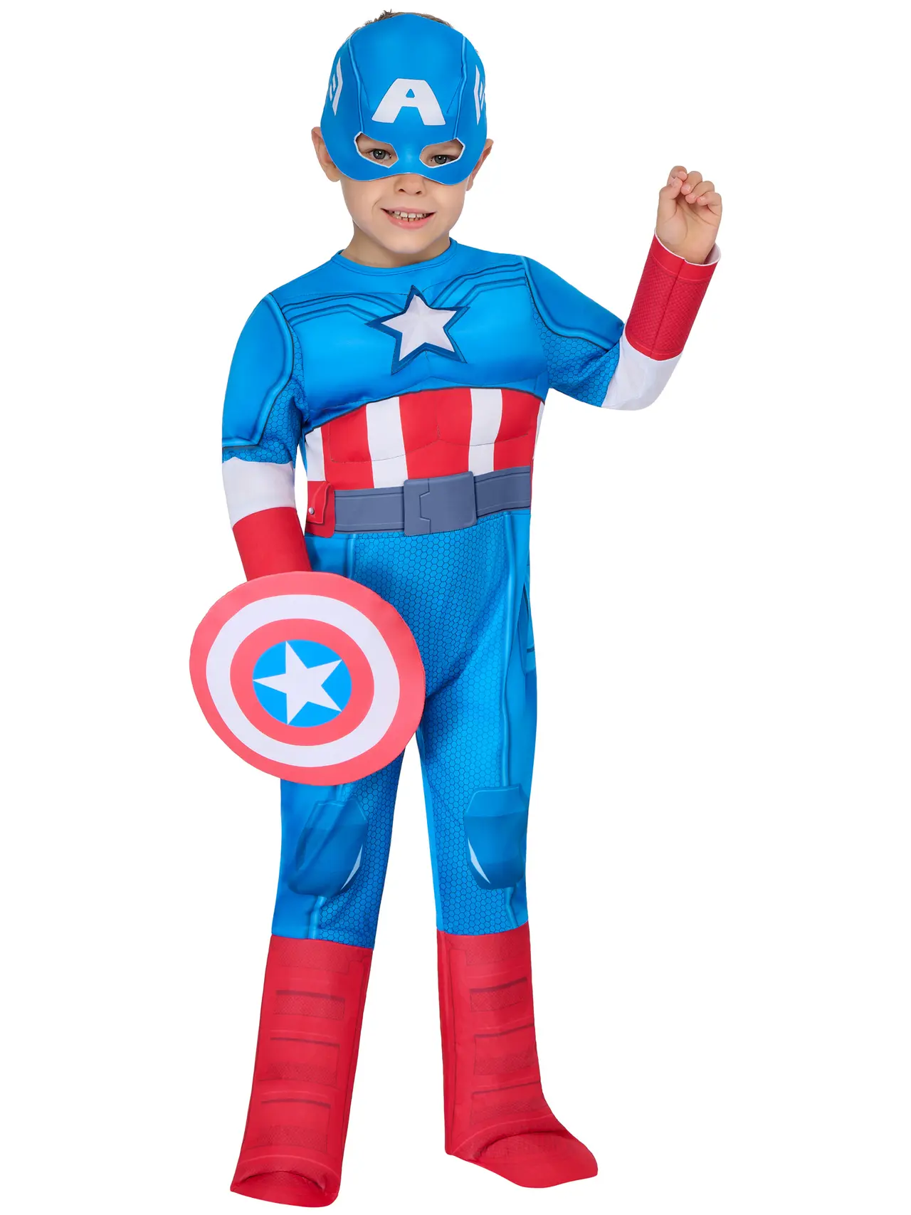 Captain America deluxe – kostume til drenge
