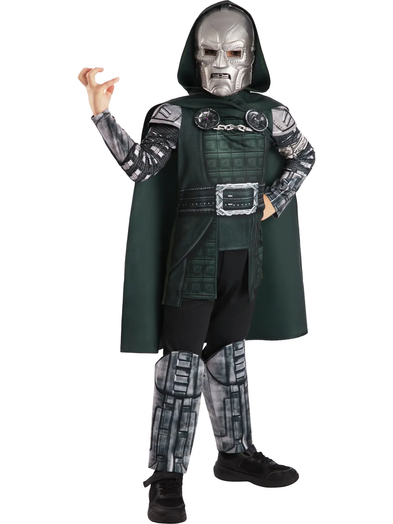 Dr. Doom deluxe fra Avengers: Doomsday – kostume til drenge