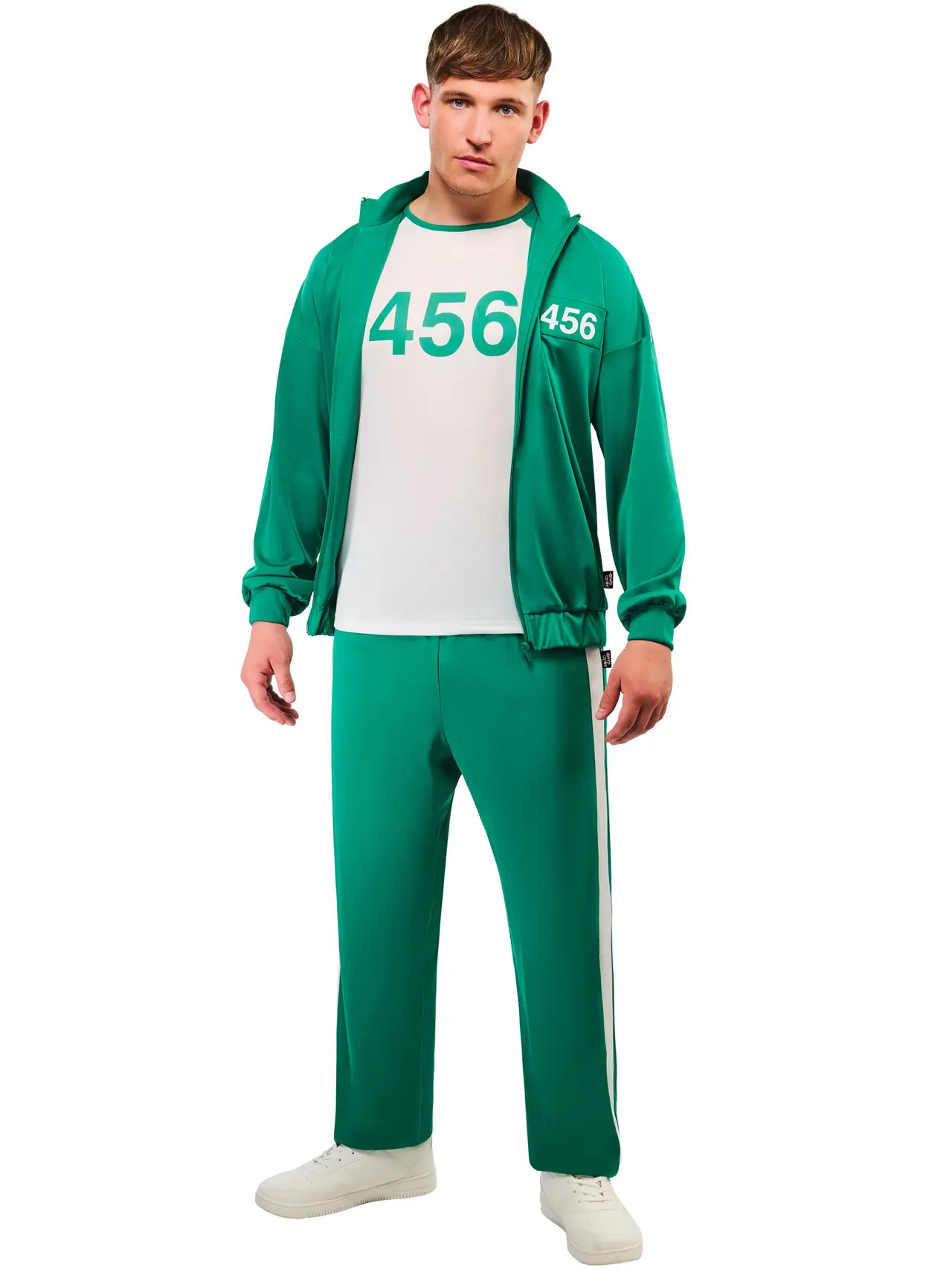 Squid Game spiller 456 deluxe – kostume til voksne