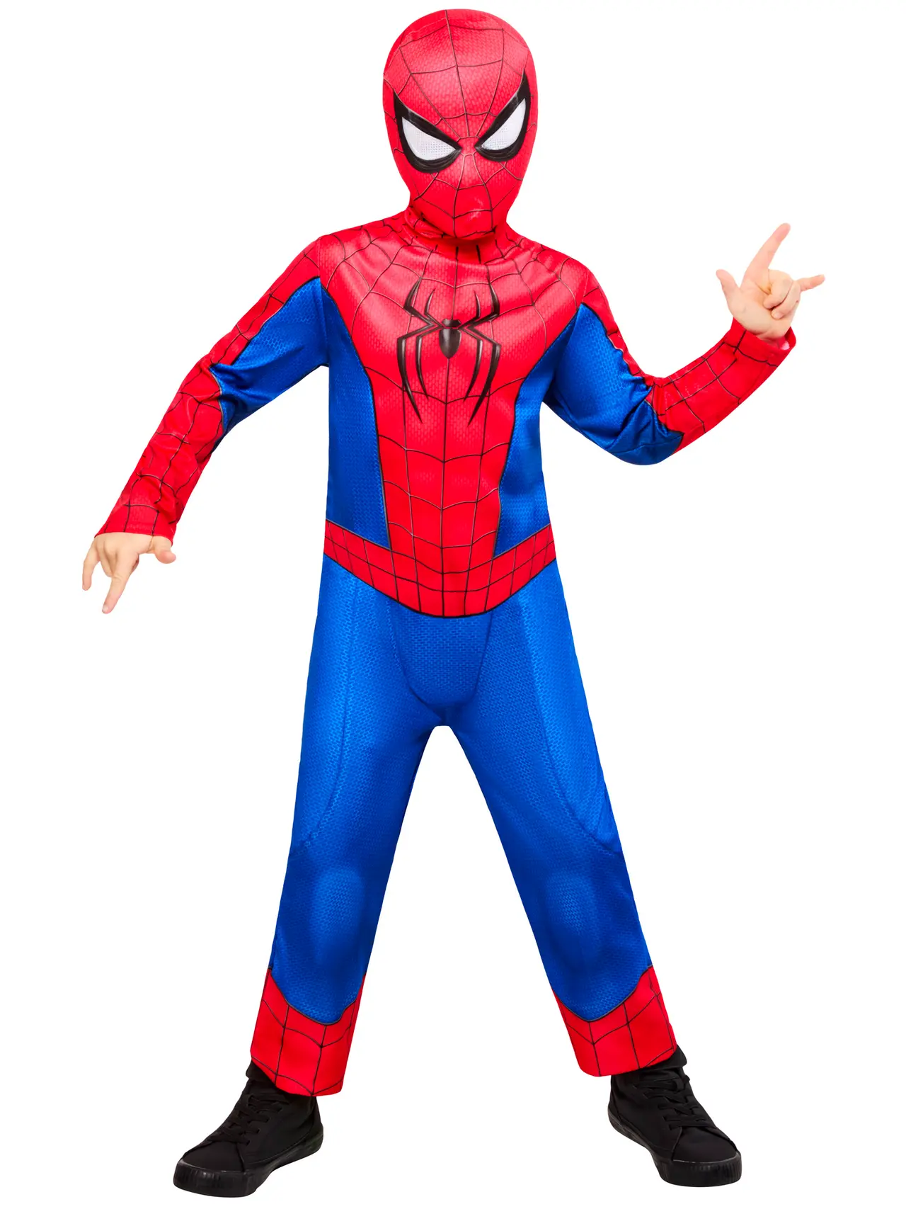 Spider-Man klassisk – kostume til drenge
