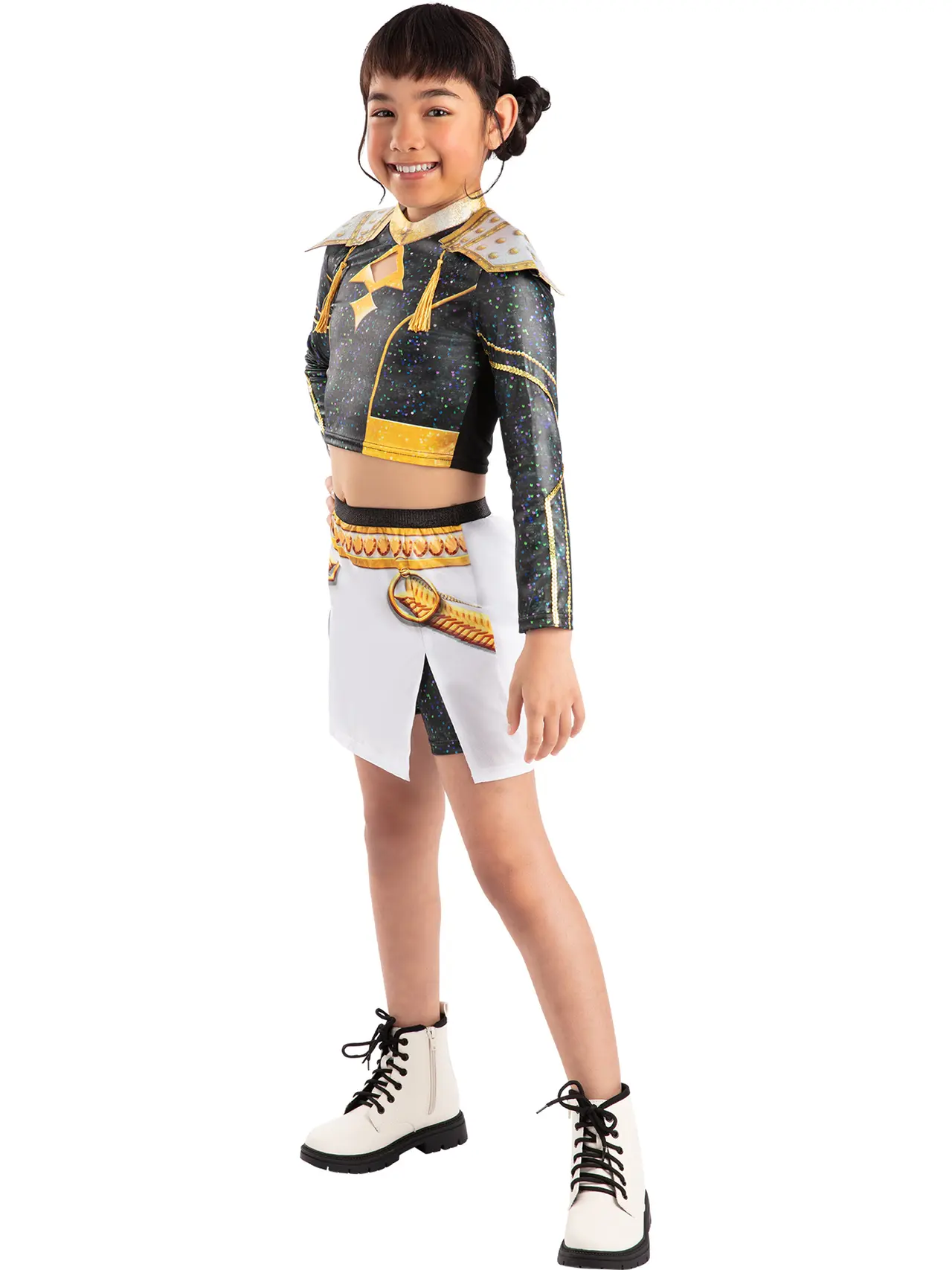Zoey Golden Deluxe fra KPop Demon Hunters – kostume til piger