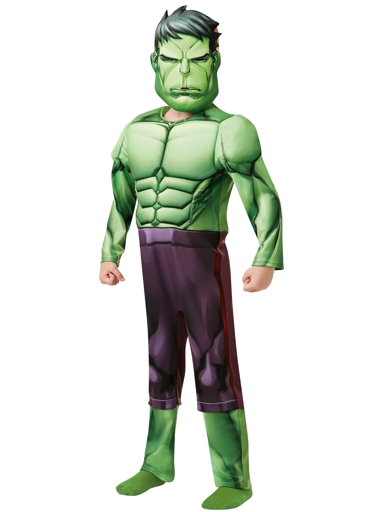 Hulk gavesæt – kostume til børn