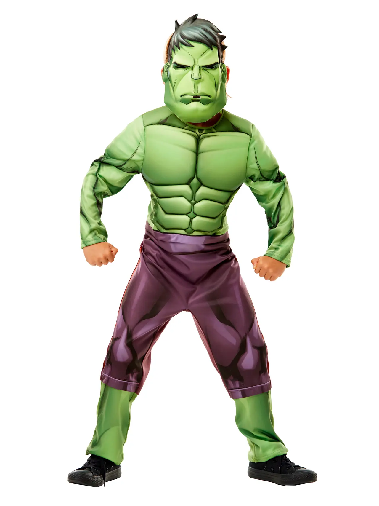 Hulk gavesæt – kostume til børn