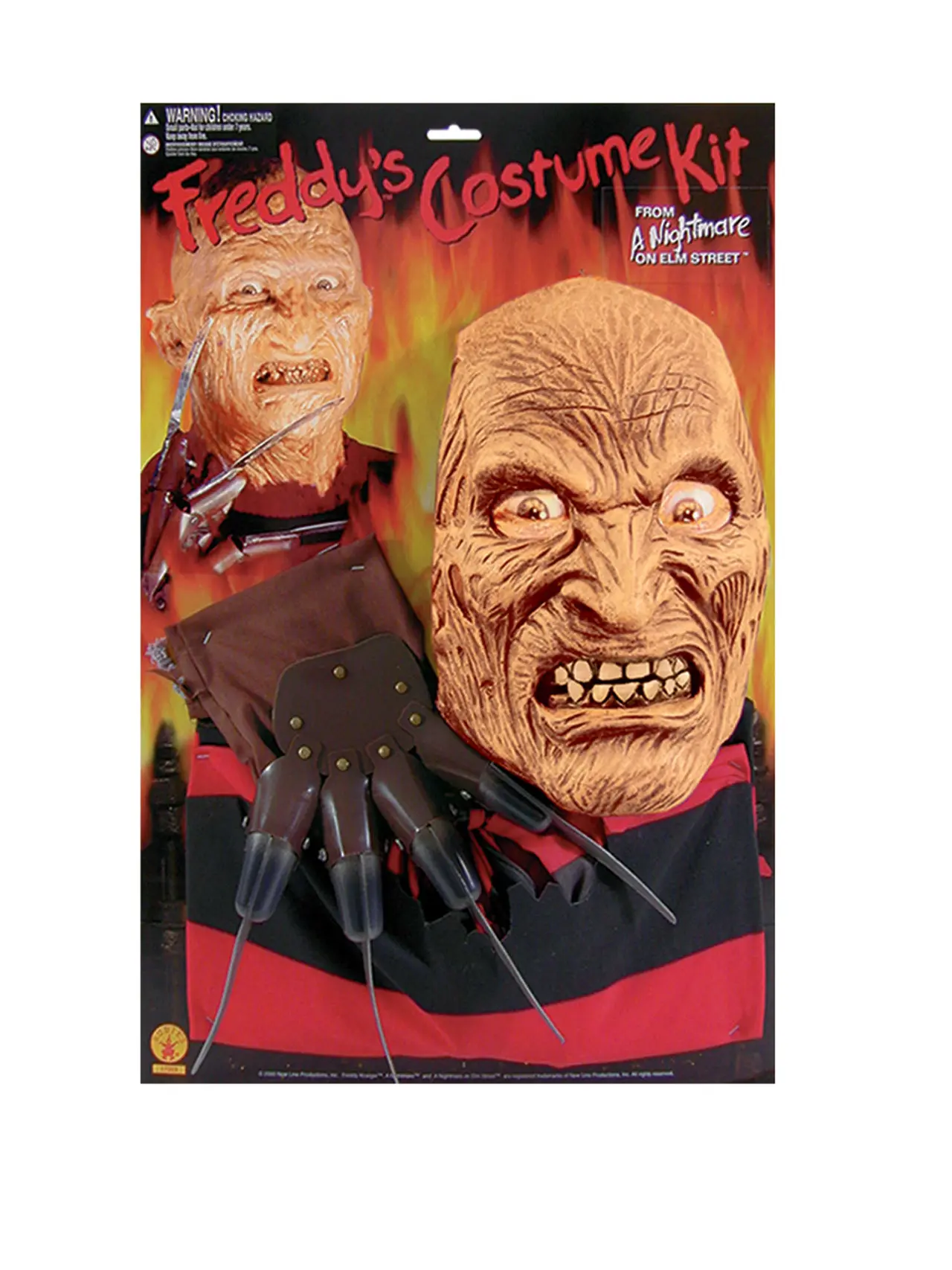 Freddy Krueger kostumesæt