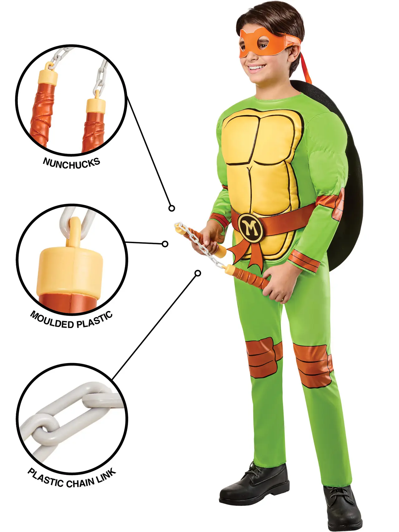 Michelangelos nunchakuer – Ninja Turtles