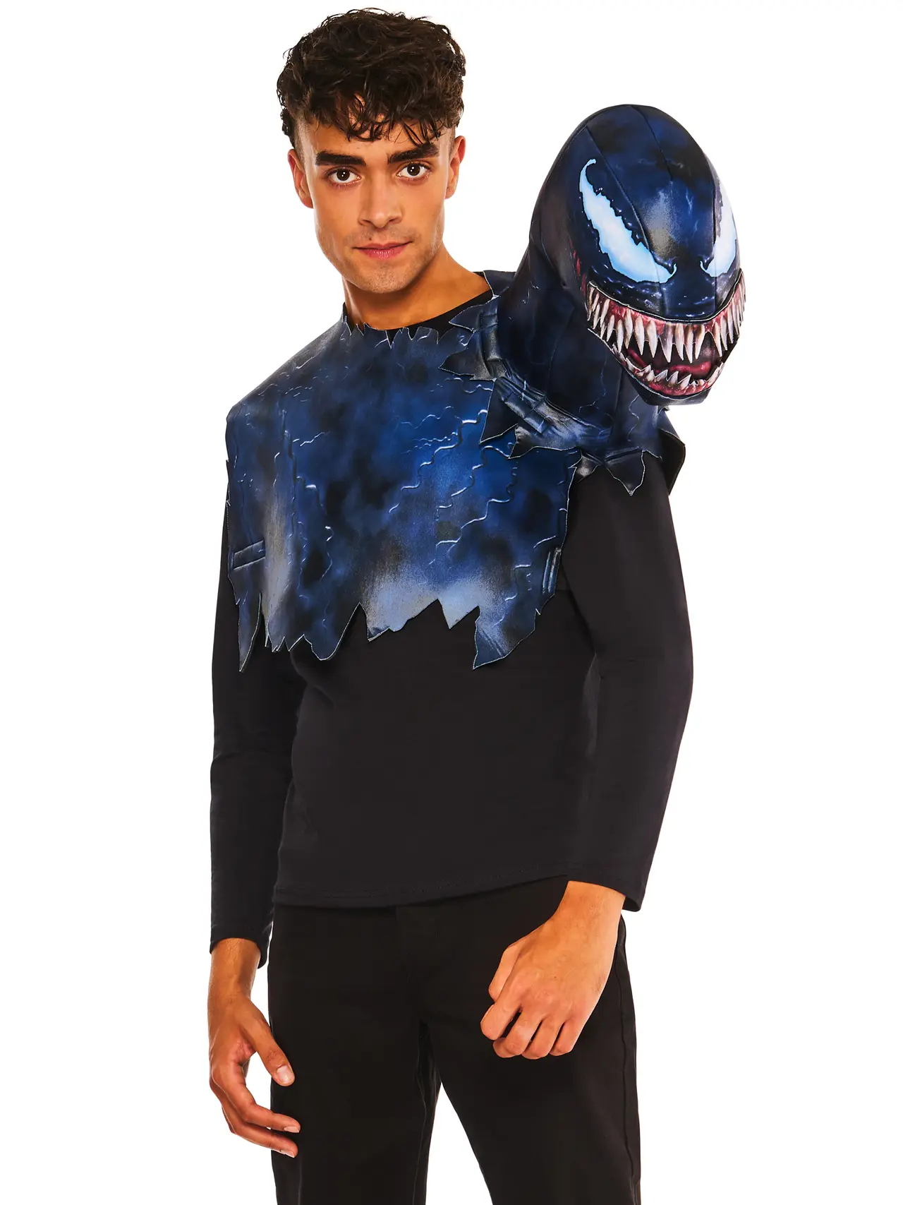 Venom-symbiotvest med 3D-hoved