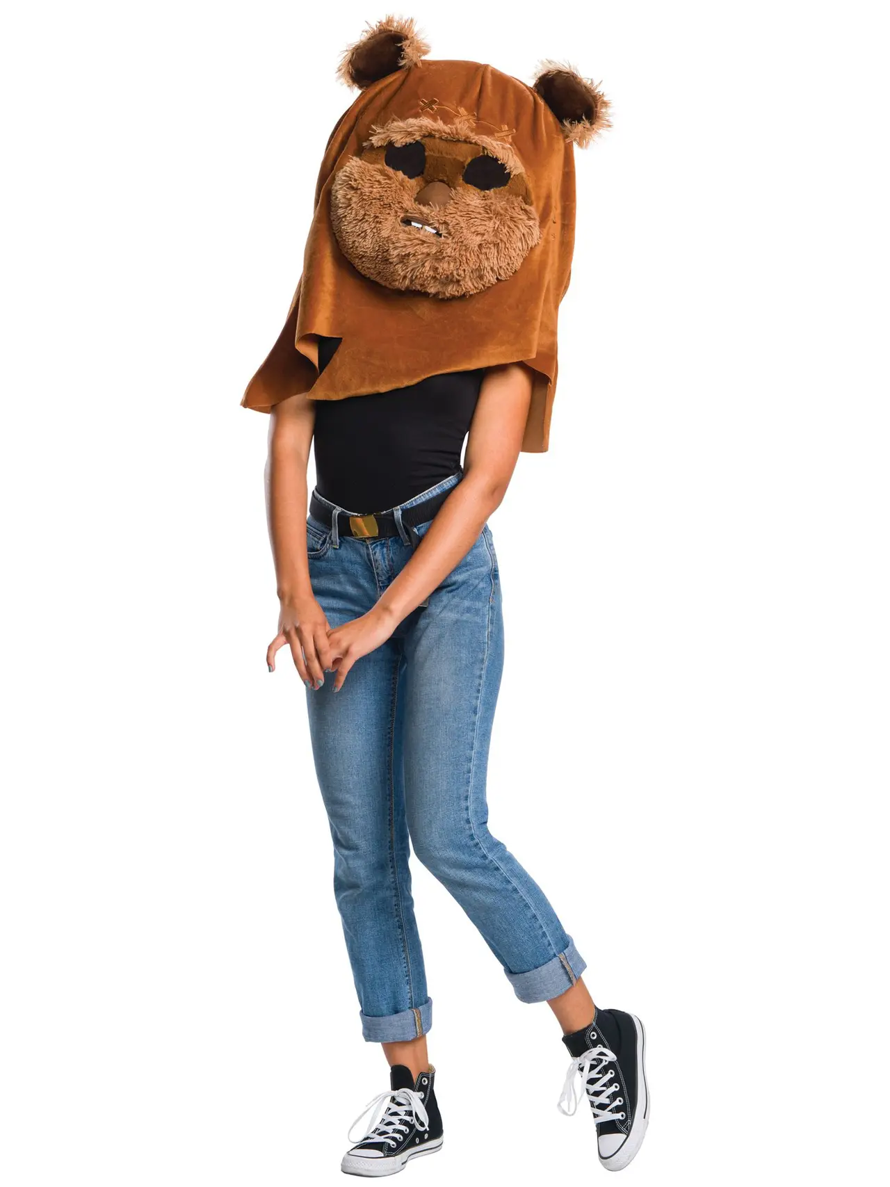 Ewok plysmaske til voksne