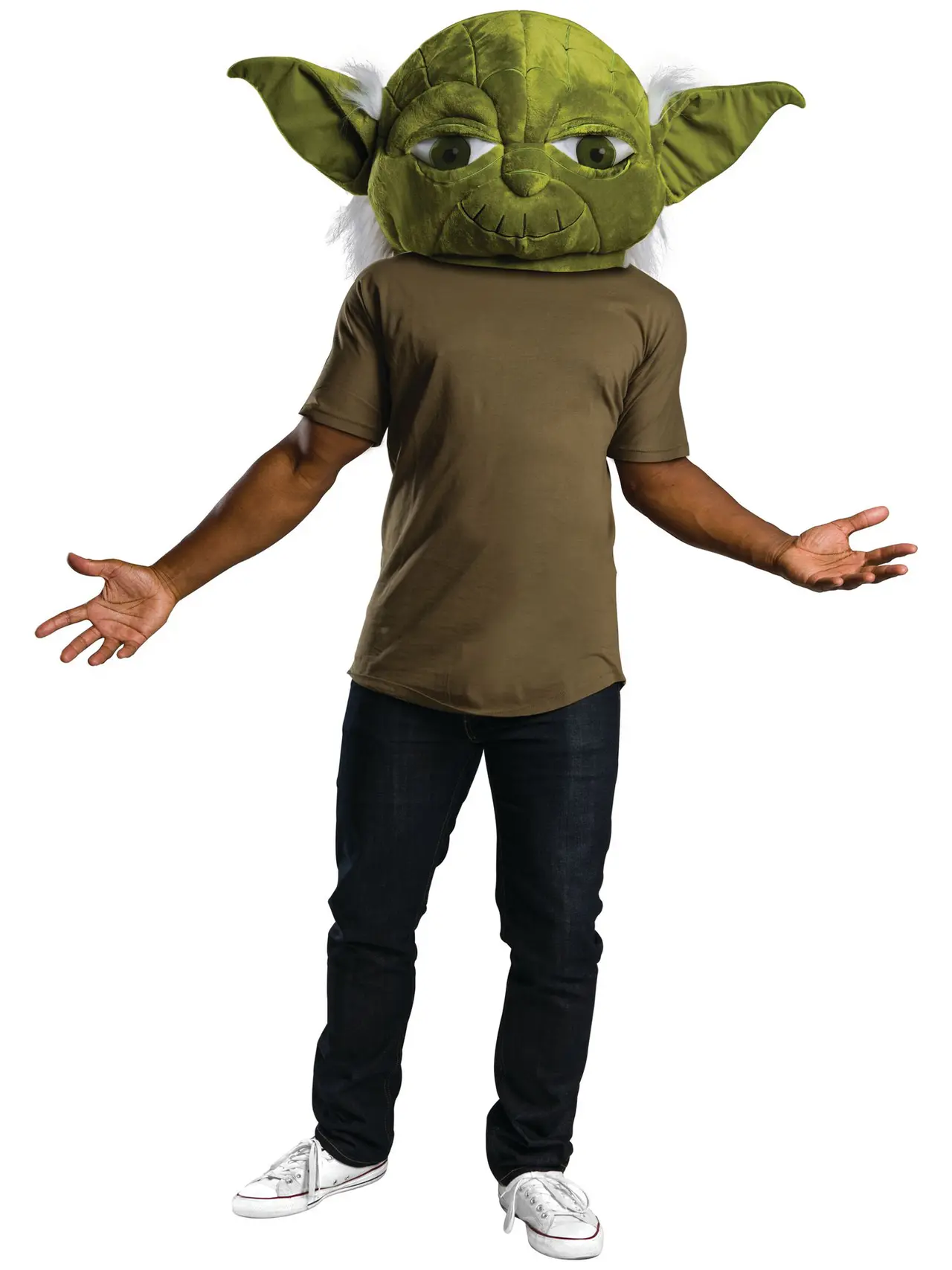 Yoda plysmaske til voksne