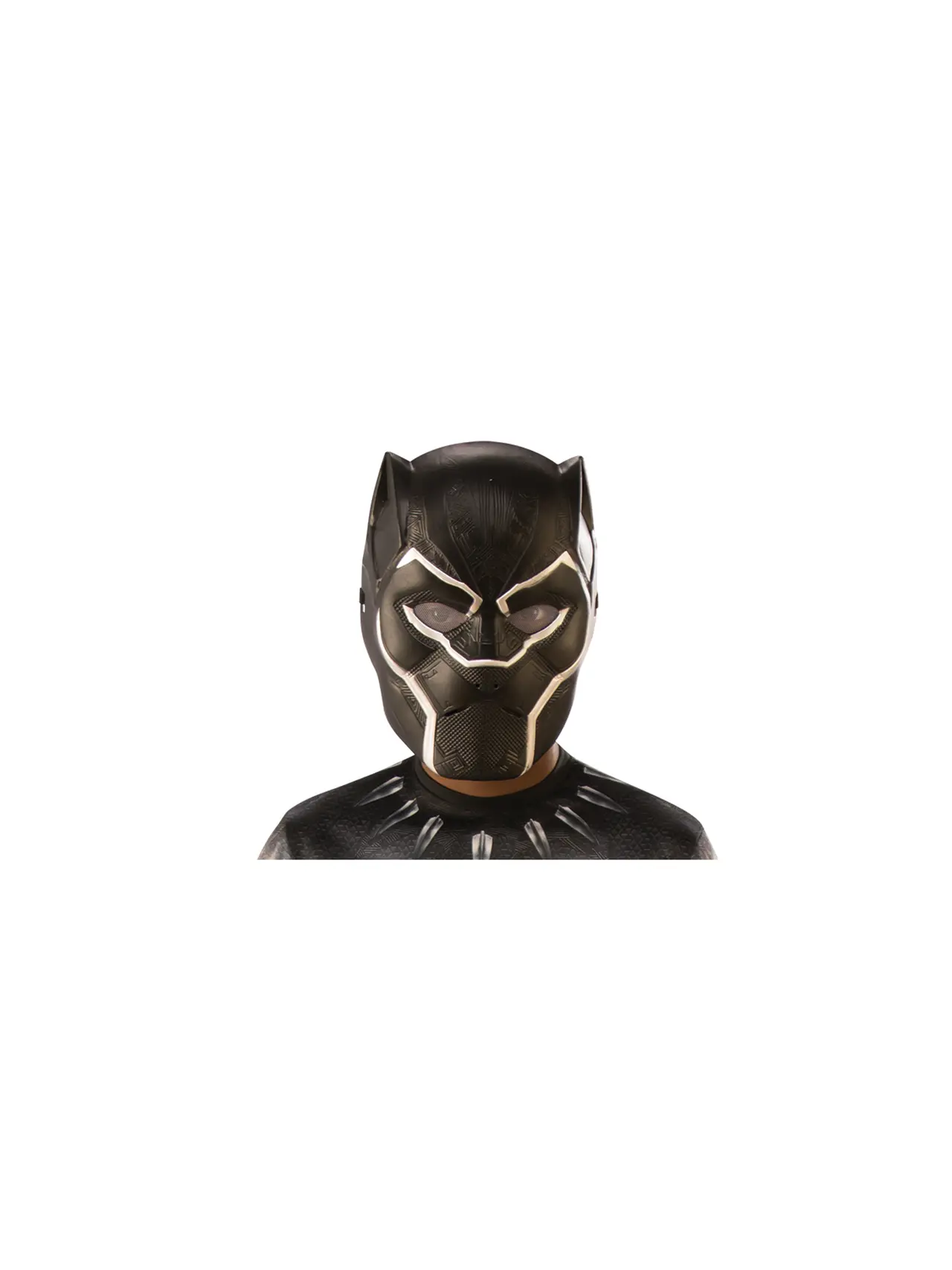 Black Panther halvmaske til drenge