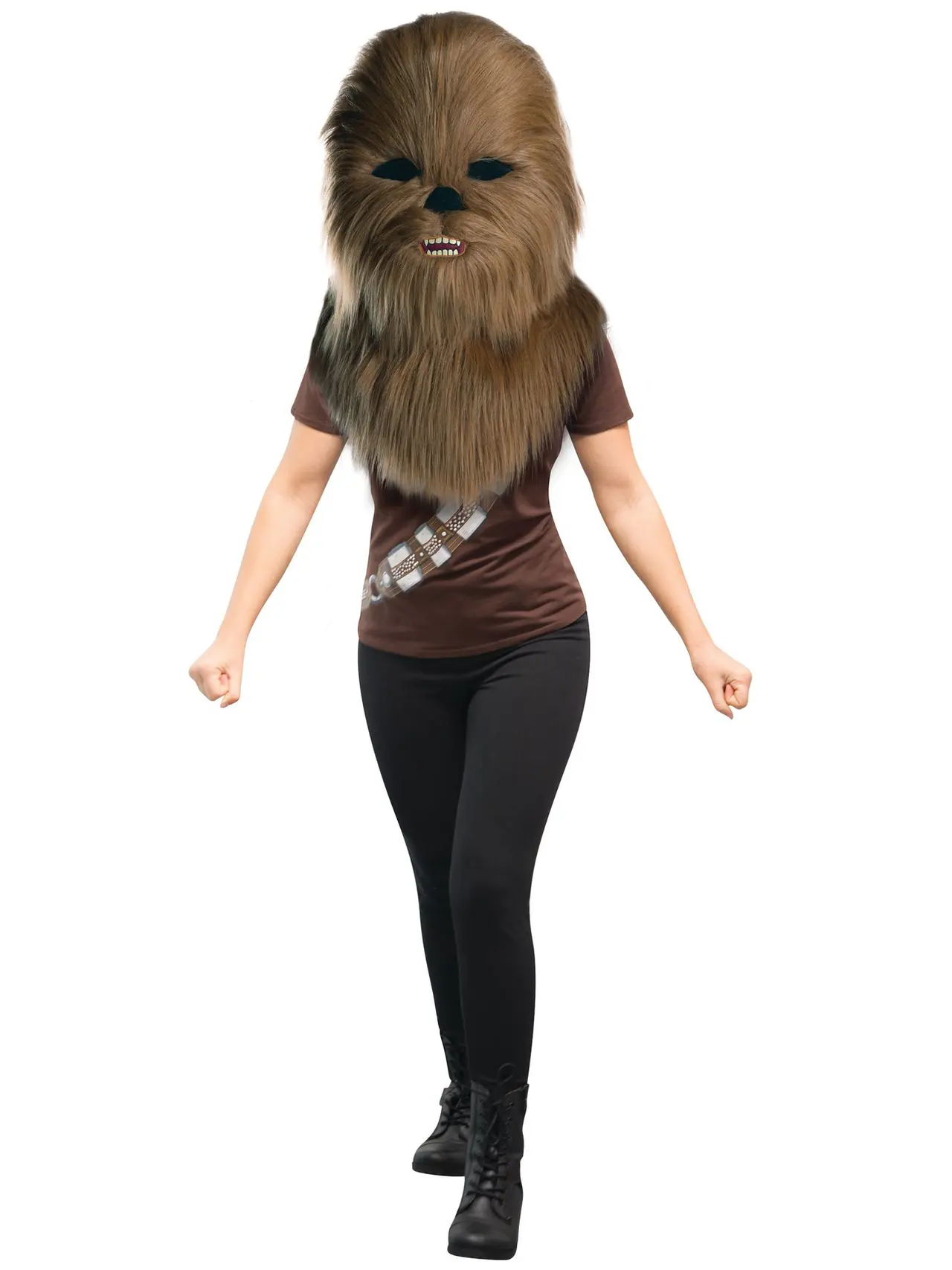 Chewbacca plysmaske til voksne
