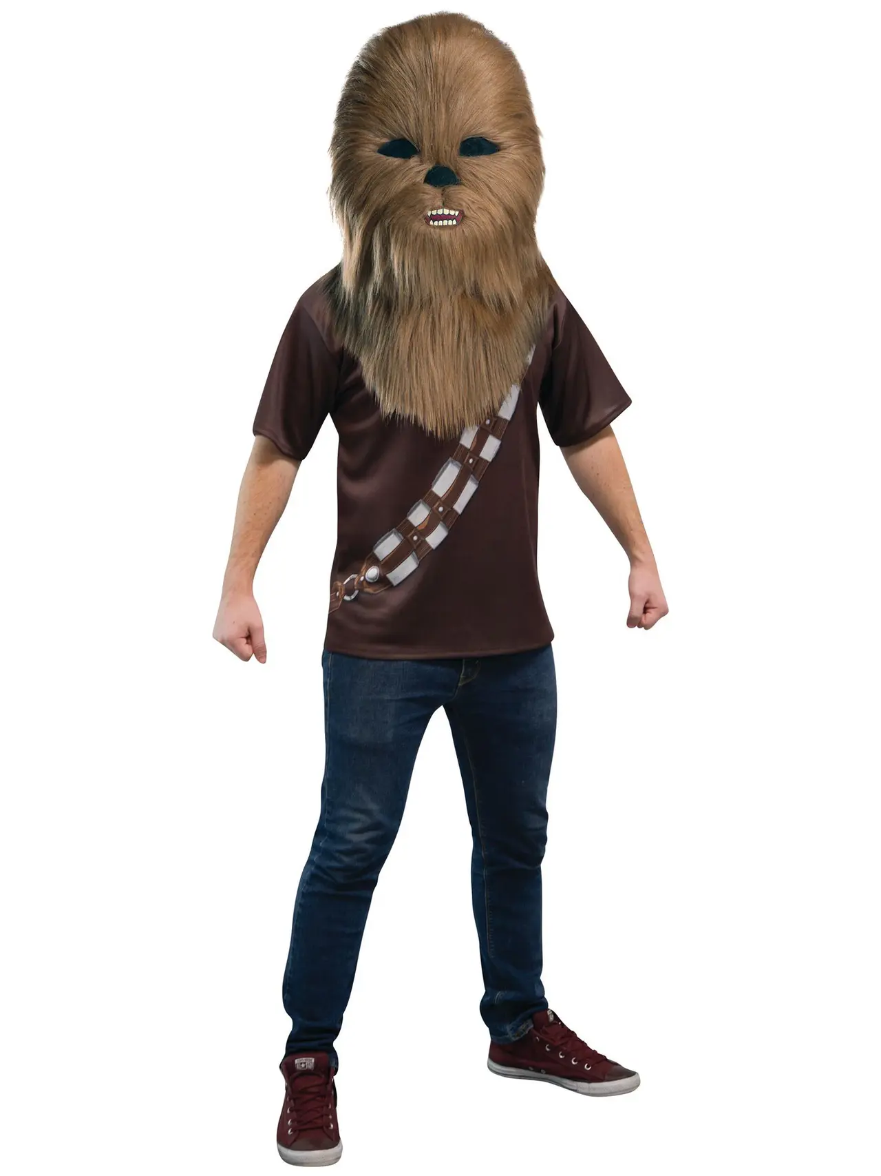 Chewbacca plysmaske til voksne