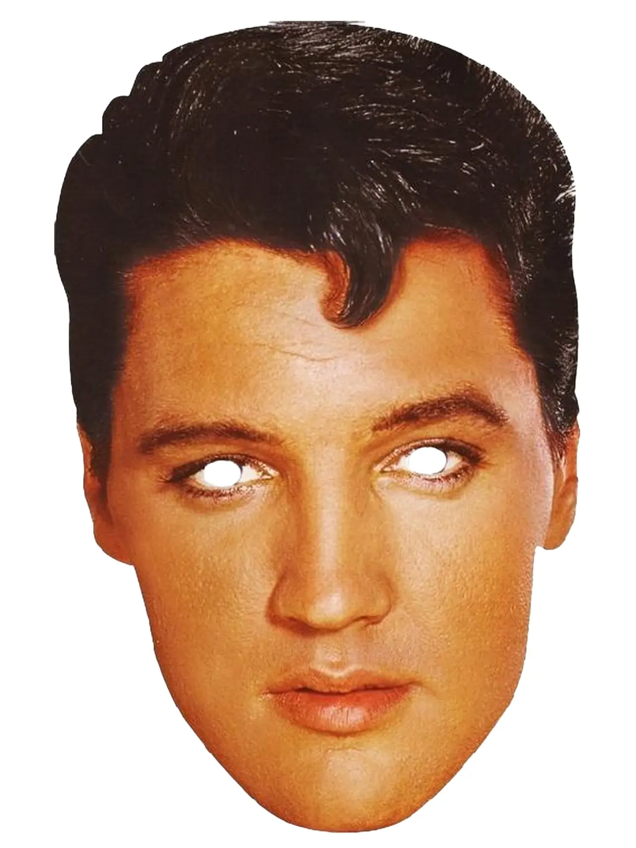 Elvis Presley-maske i pap