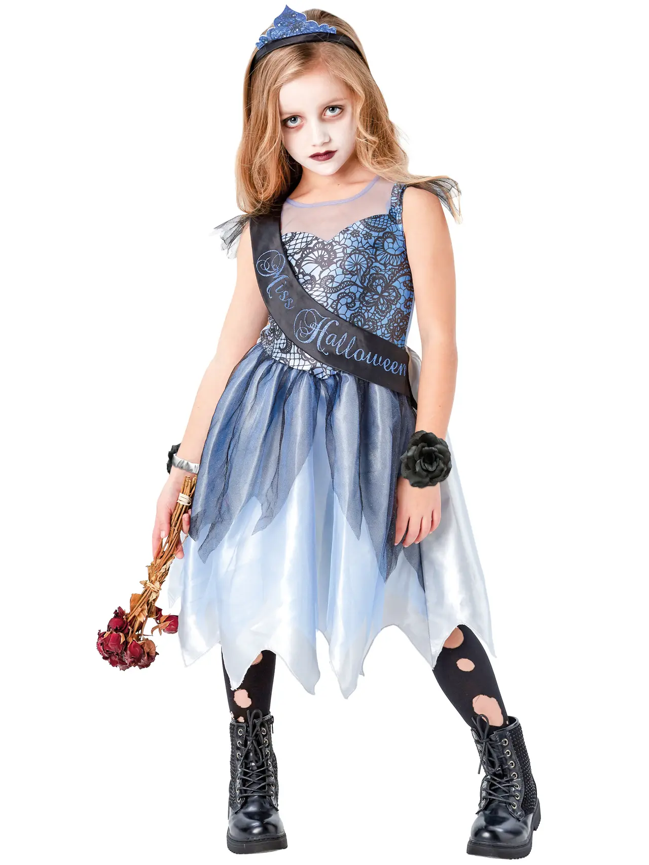 Miss Halloween – kostume til piger