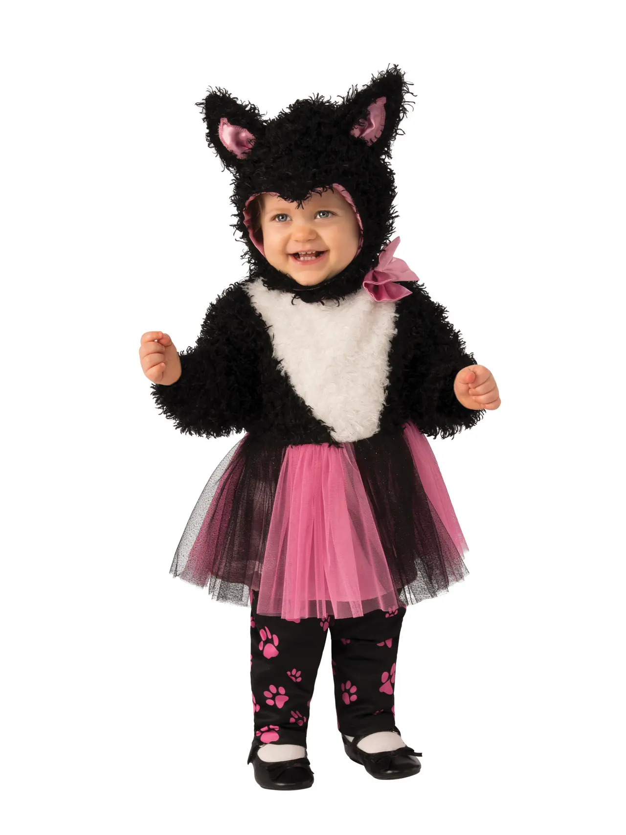 Lille kat med tutu – kostume til baby