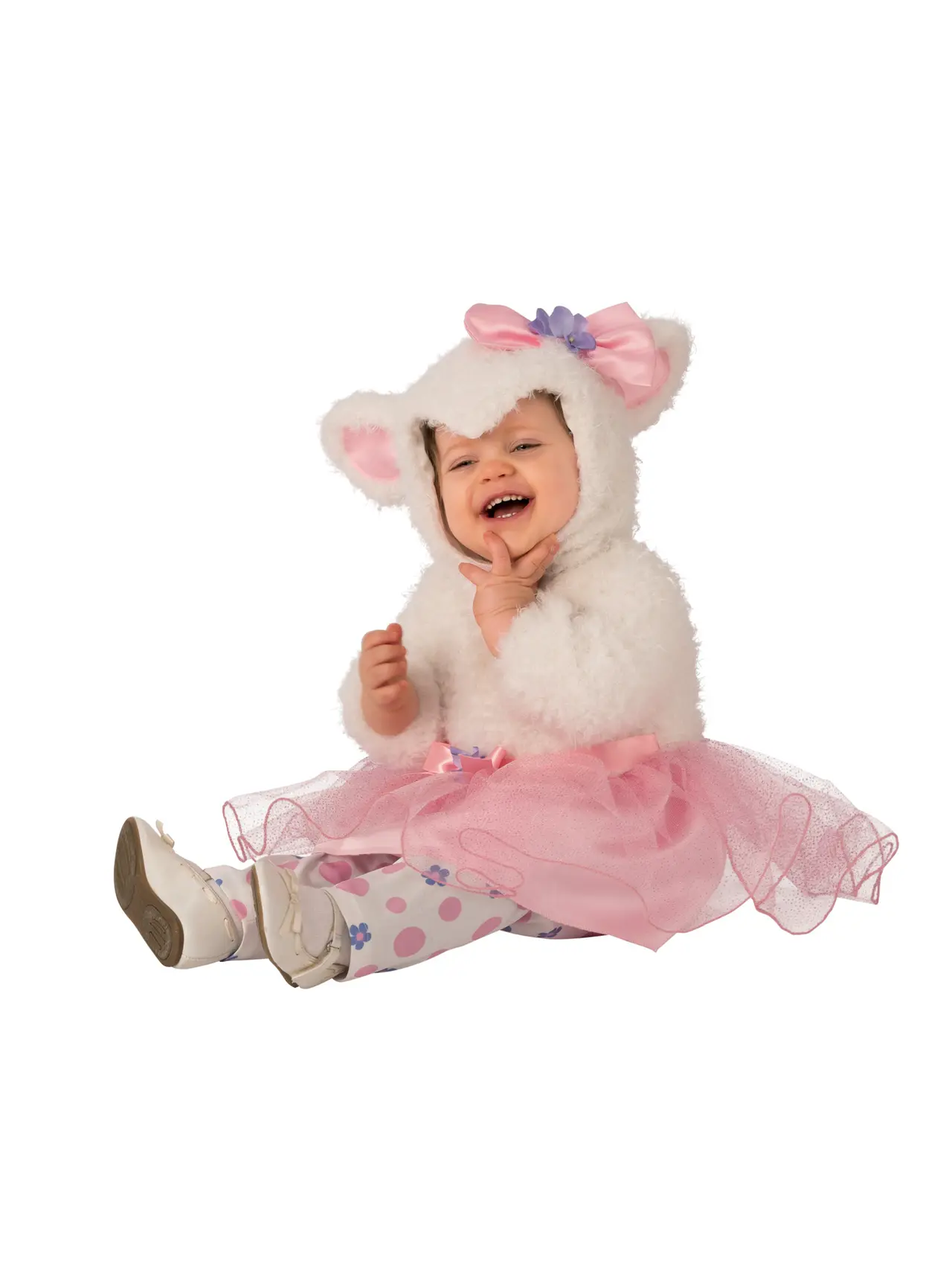 Lille lam med tutu – kostume til baby