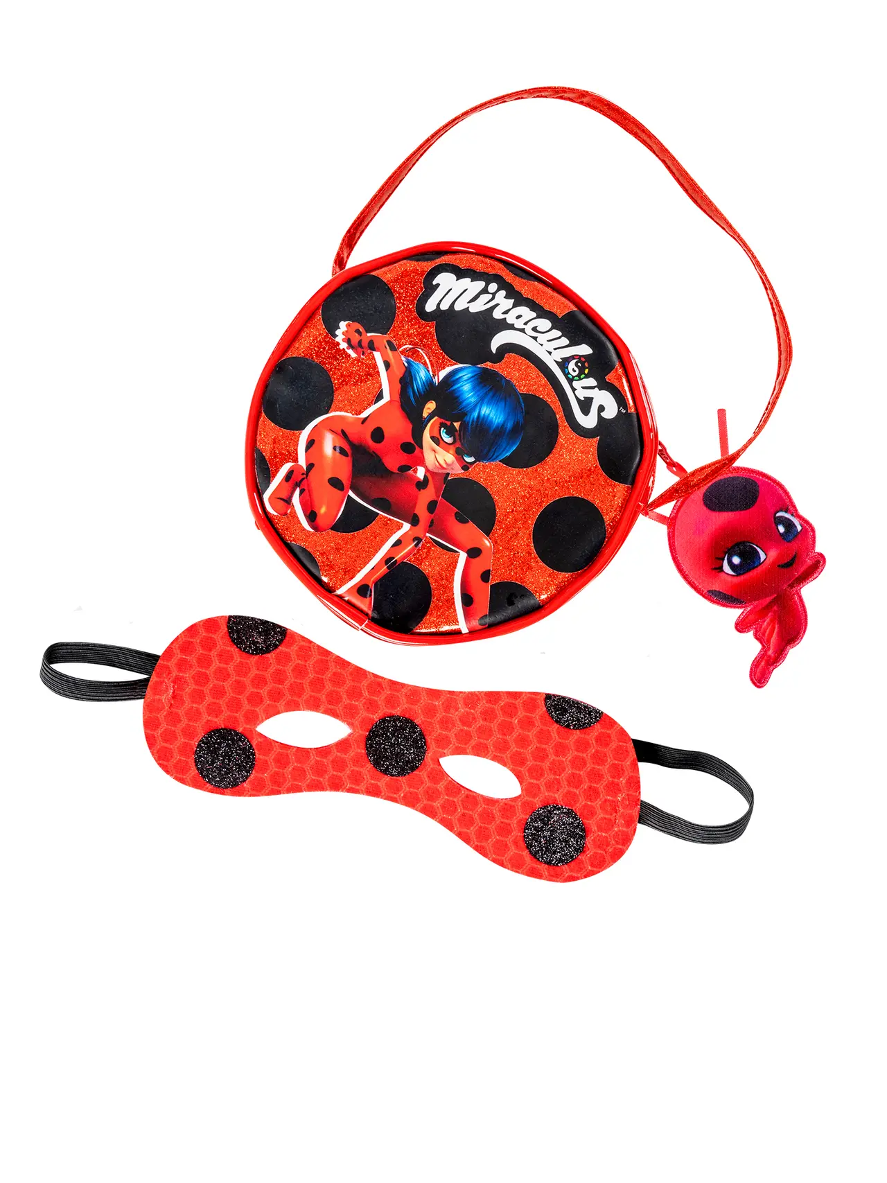 Miraculous Ladybug tilbehørssæt med maske og taske