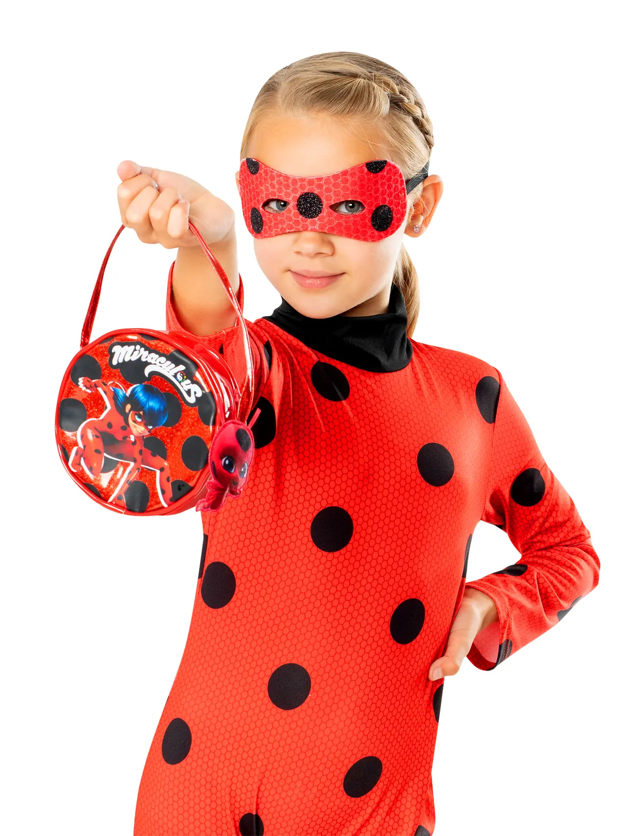Miraculous Ladybug tilbehørssæt med maske og taske