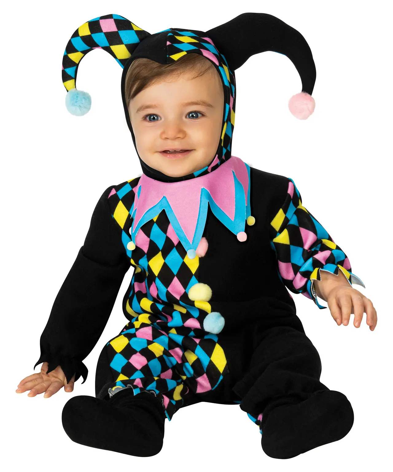 Lille gøgler – kostume til baby
