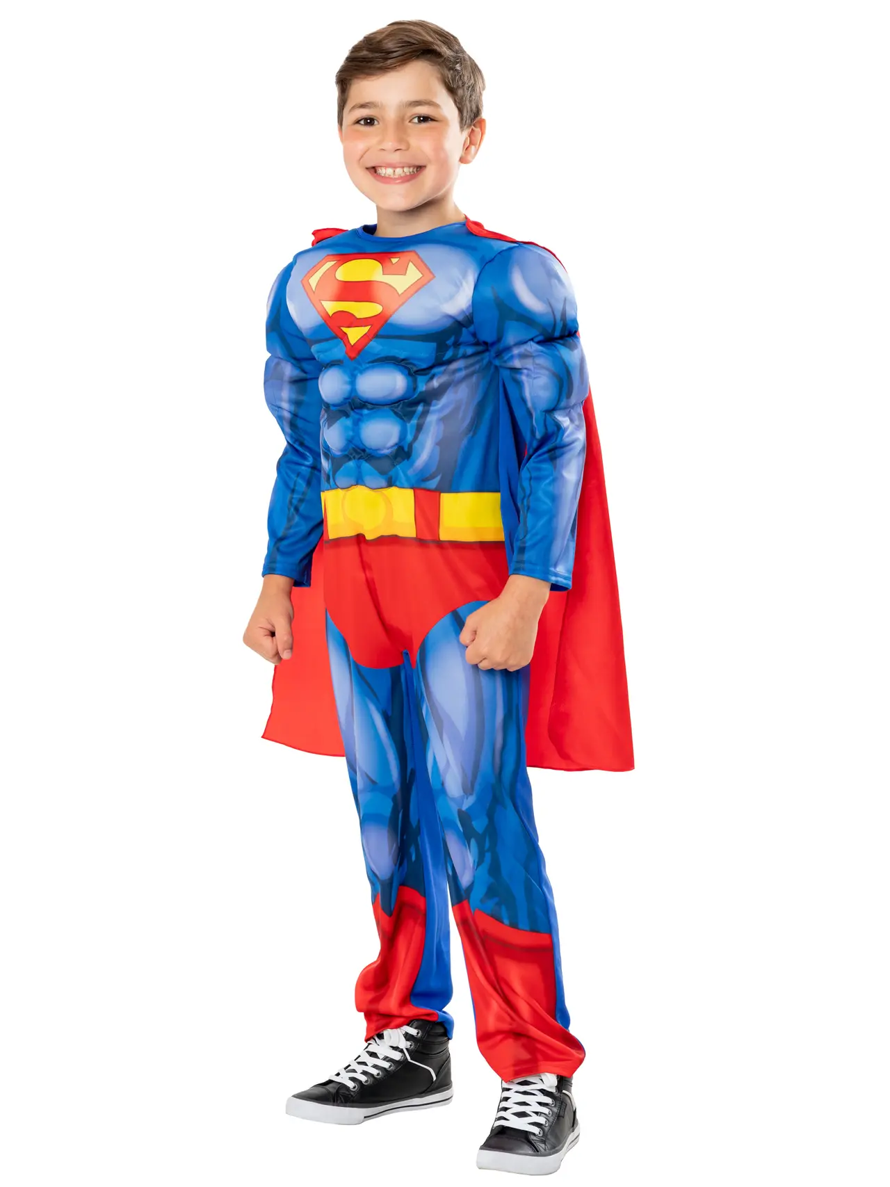 Superman – kostume til drenge, 3-8 år