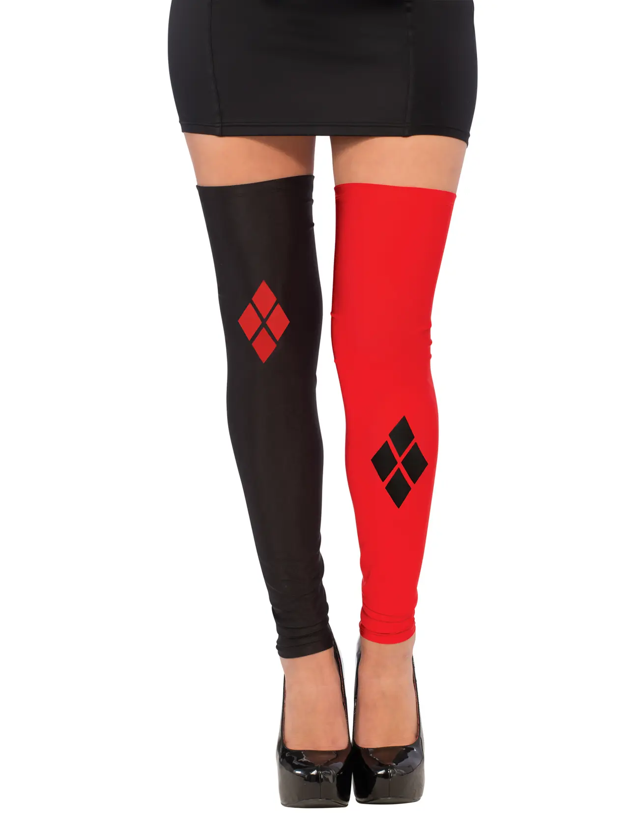Harley Quinn-lårstrømper