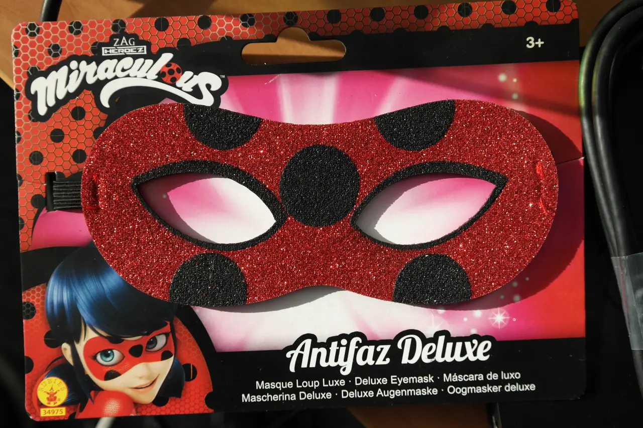 Miraculous Ladybug-øjenmaske Deluxe