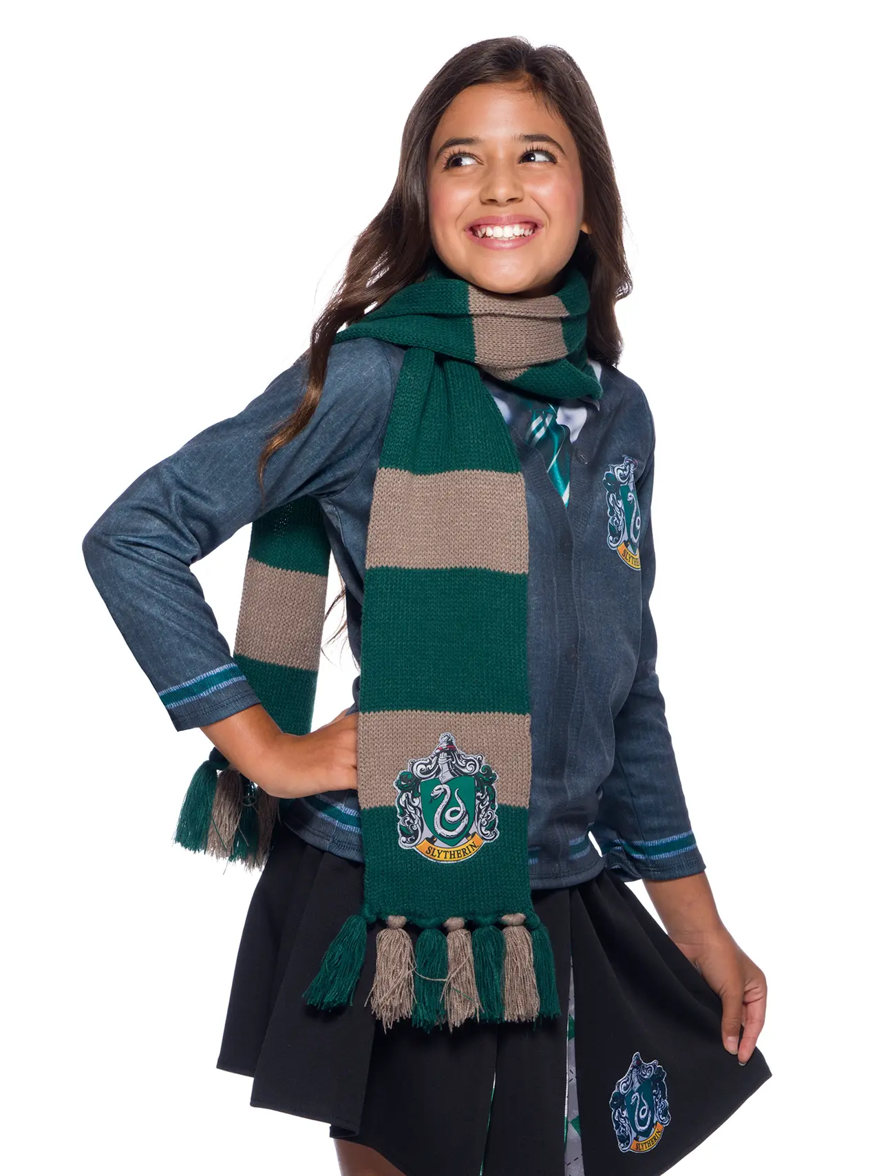 Harry Potter Slytherin-halstørklæde Deluxe