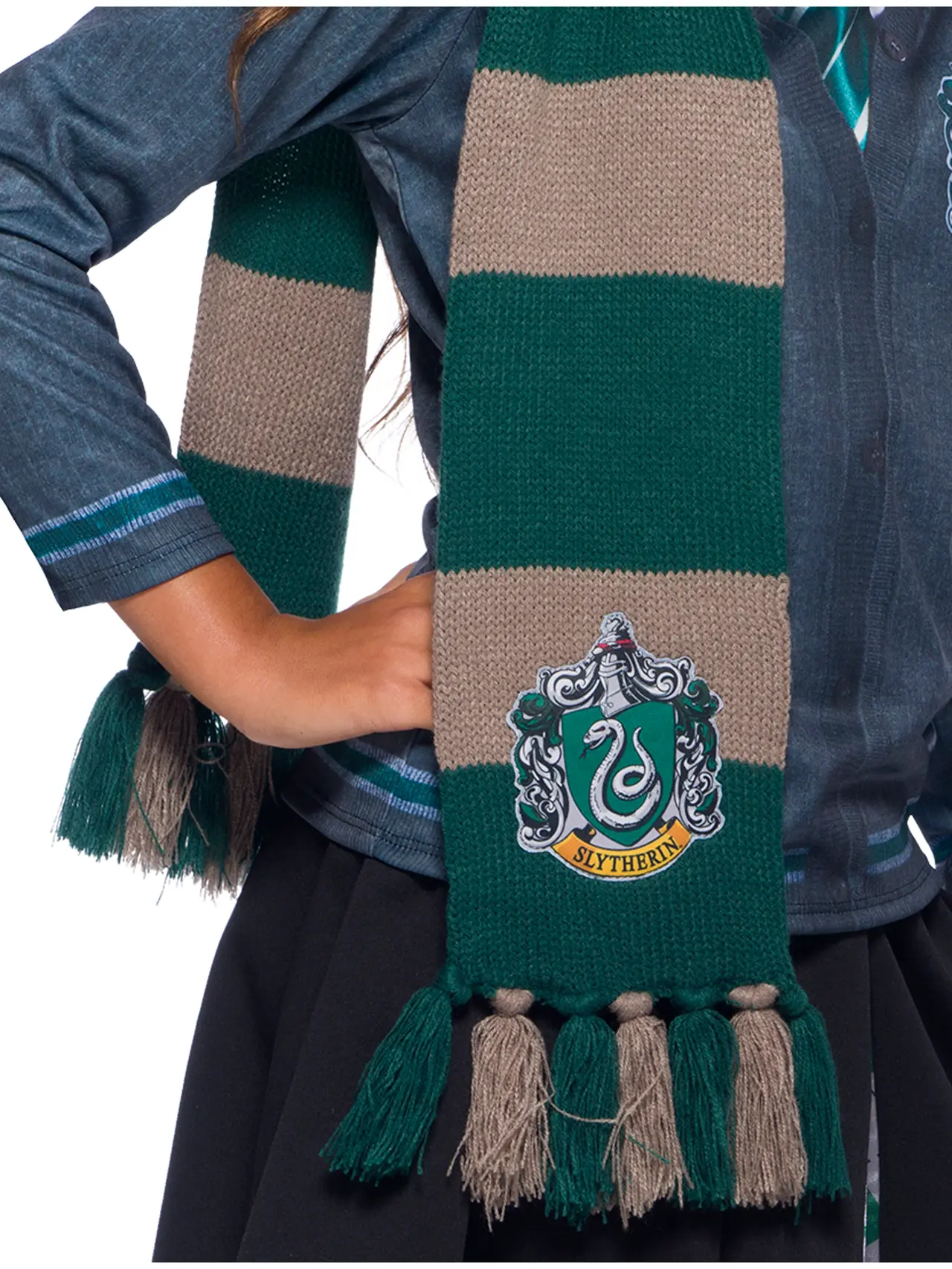 Harry Potter Slytherin-halstørklæde Deluxe