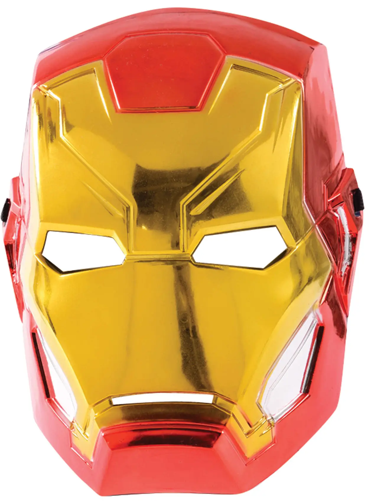Iron Man metallisk halvmaske