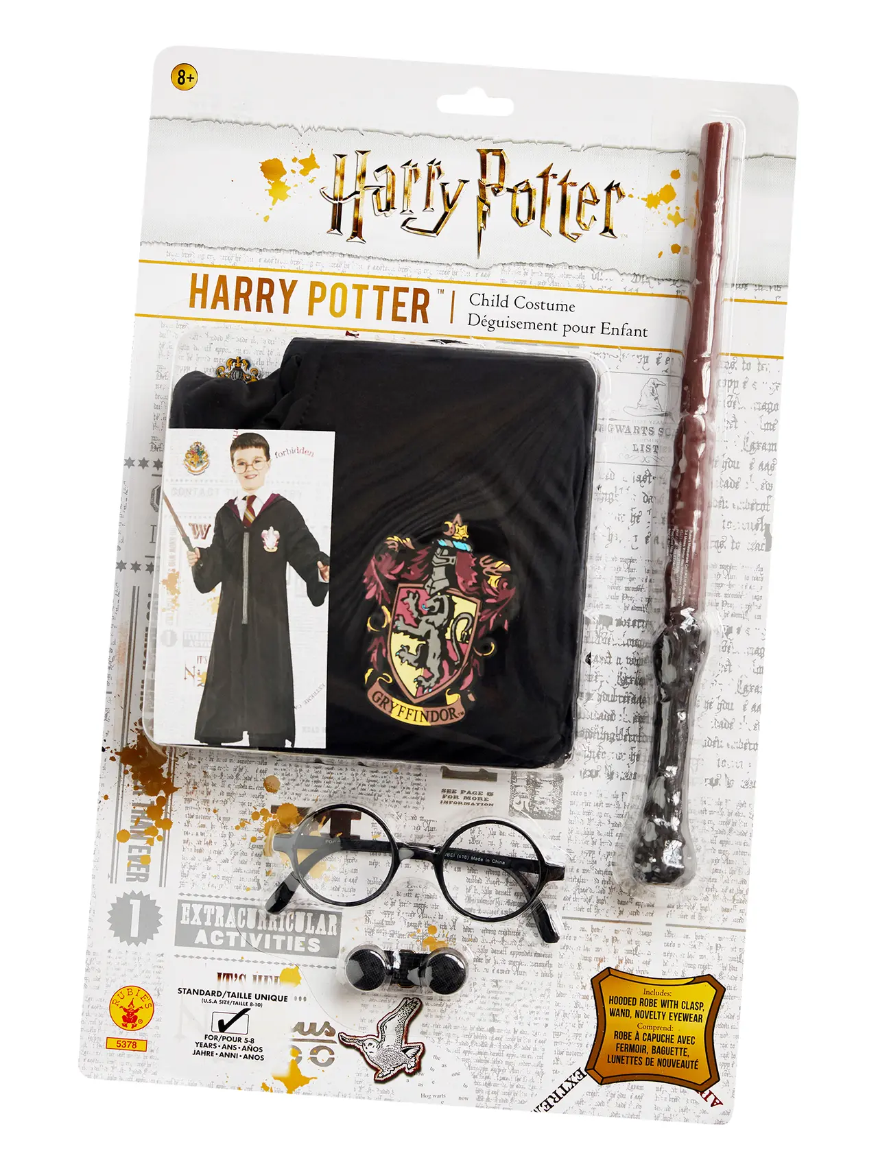 Harry Potter-kostumesæt til børn