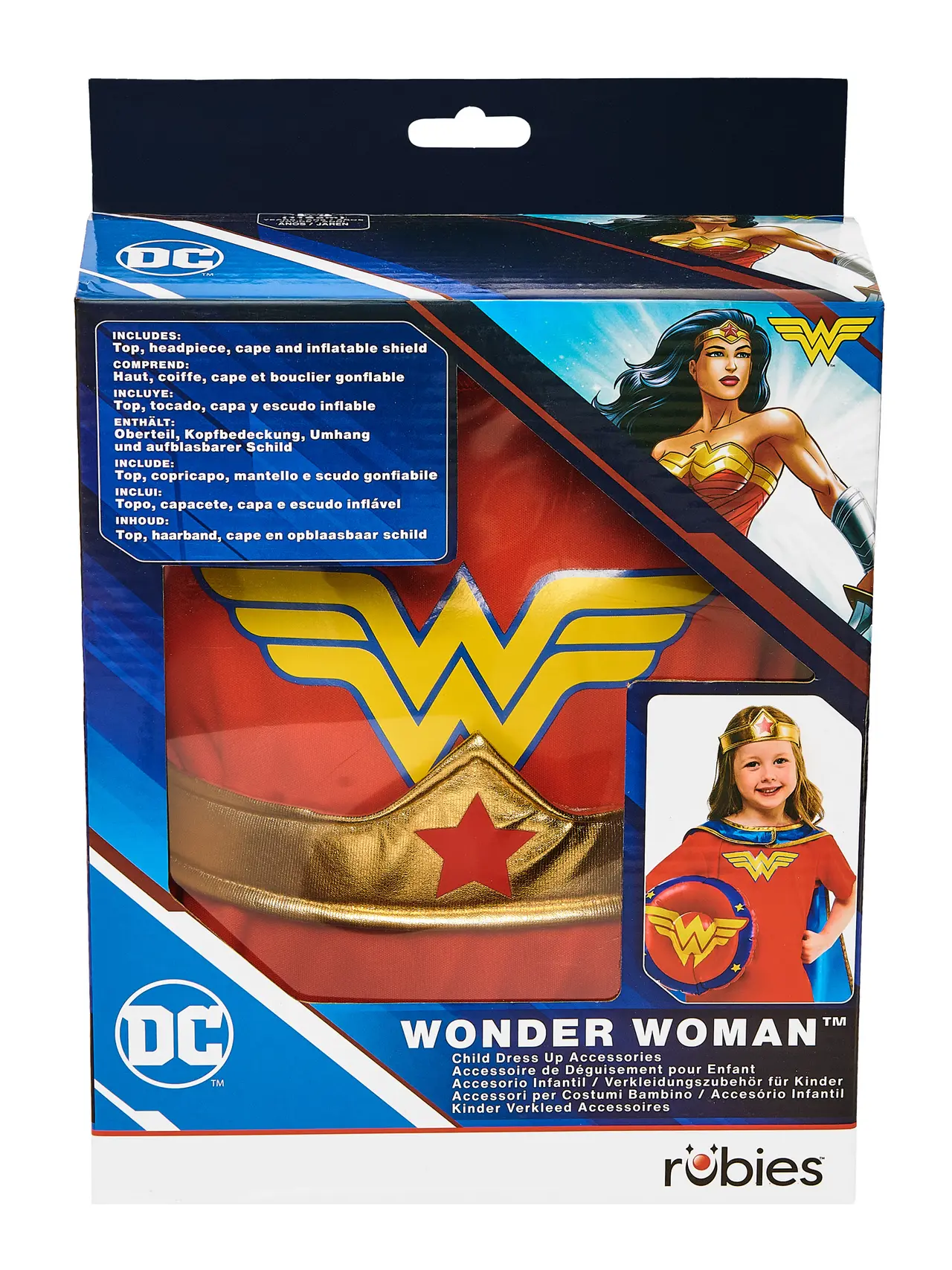 Wonder Woman udklædningssæt – kostume til piger